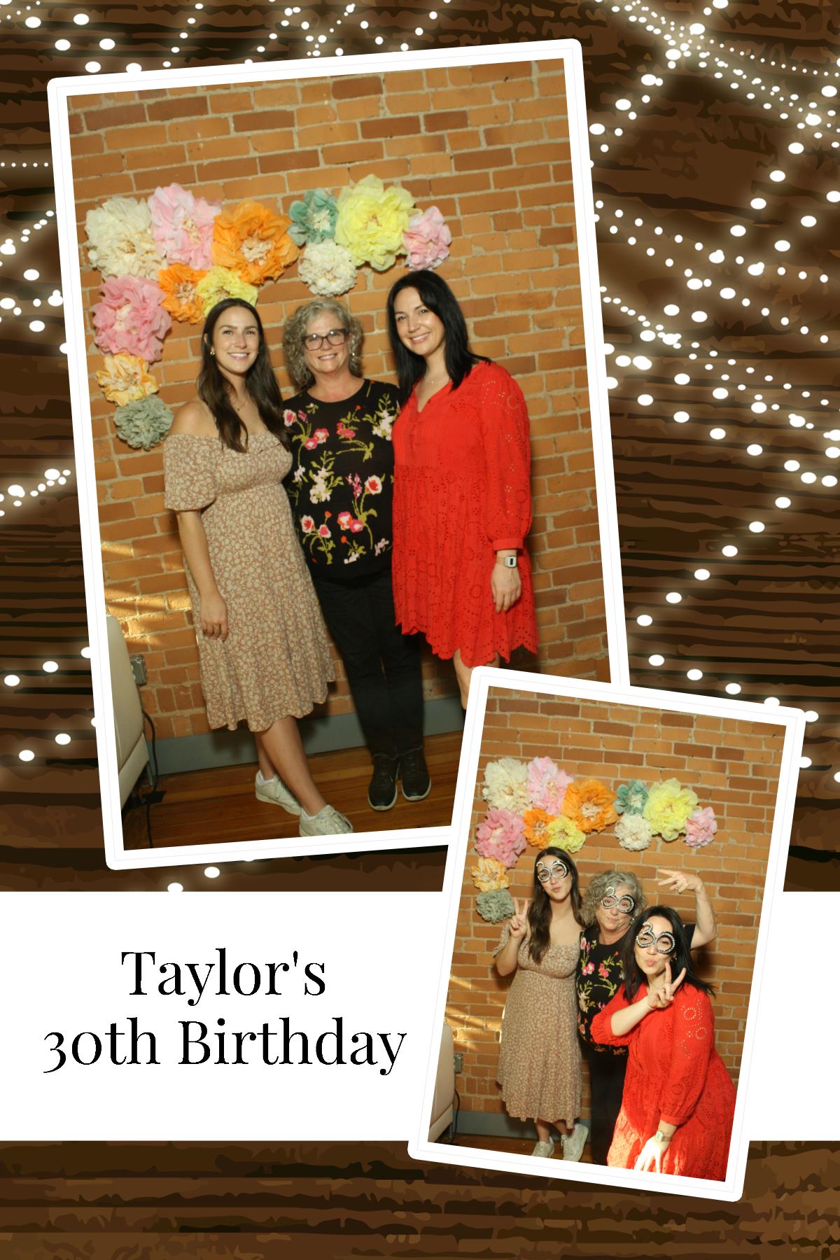 Taylor's 30th Birthday   | View more photos from the event at gallery.photoboothcincy.com/u/PhotoBoothCincy/Taylors-30th-Birthday