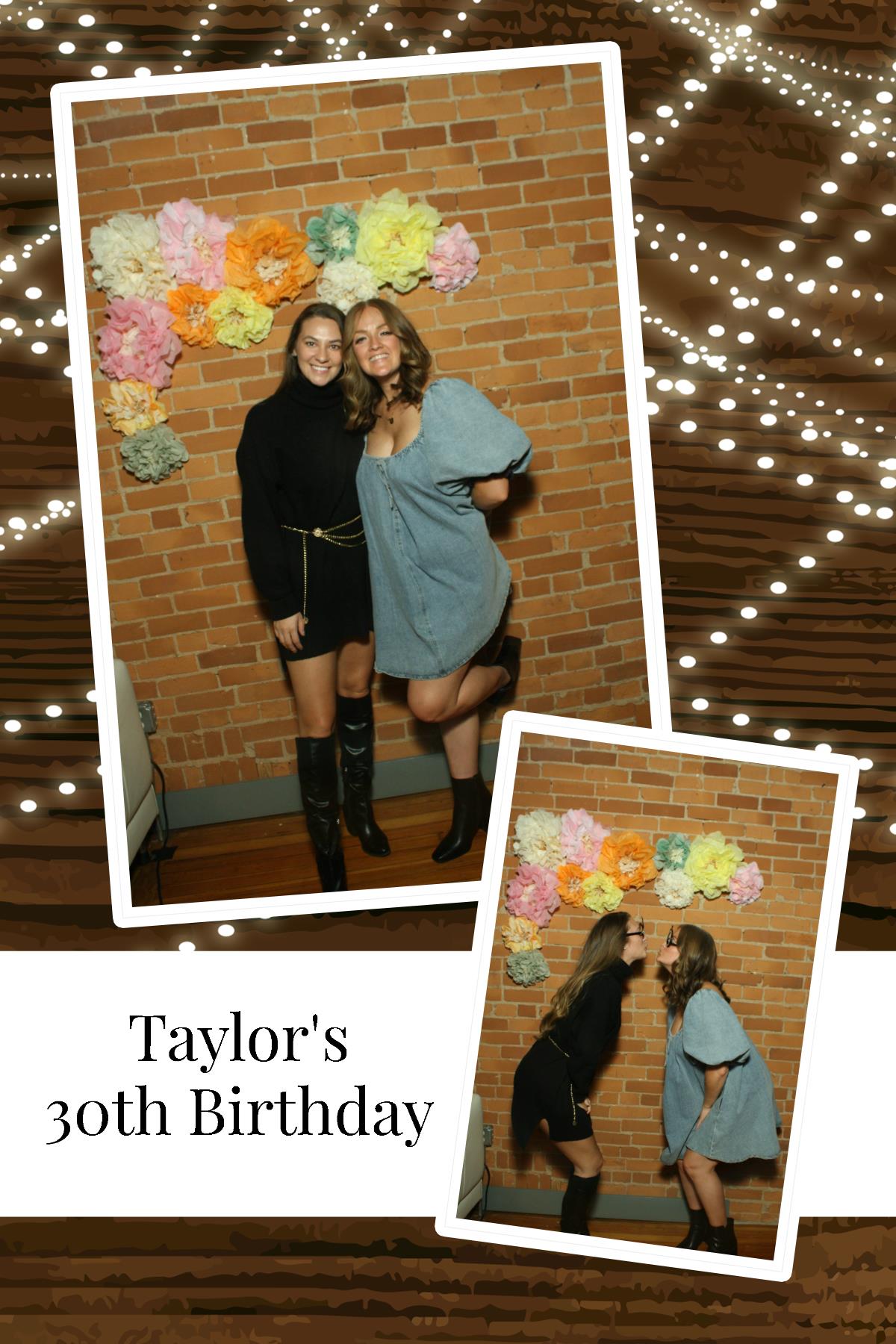 Taylor's 30th Birthday   | View more photos from the event at gallery.photoboothcincy.com/u/PhotoBoothCincy/Taylors-30th-Birthday