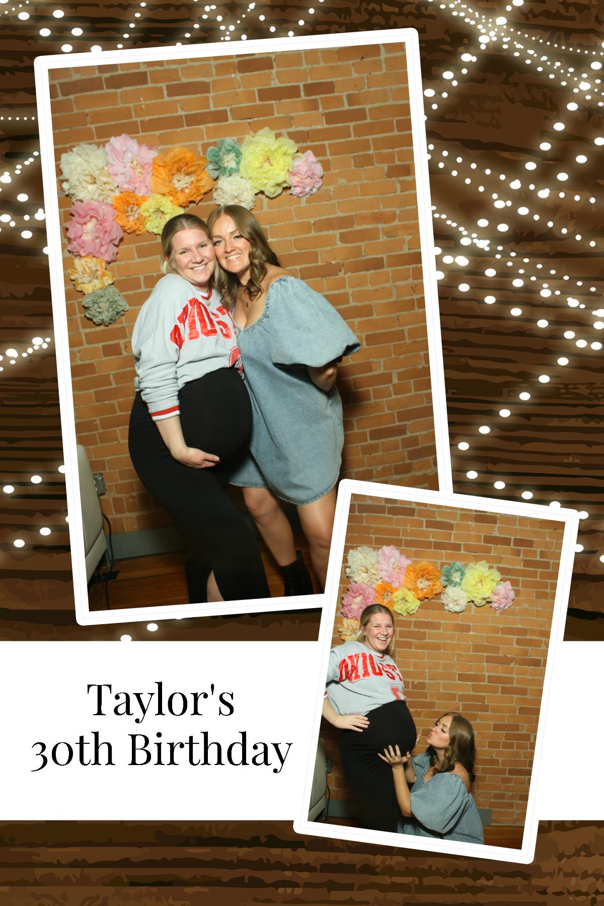 Taylor's 30th Birthday   | View more photos from the event at gallery.photoboothcincy.com/u/PhotoBoothCincy/Taylors-30th-Birthday
