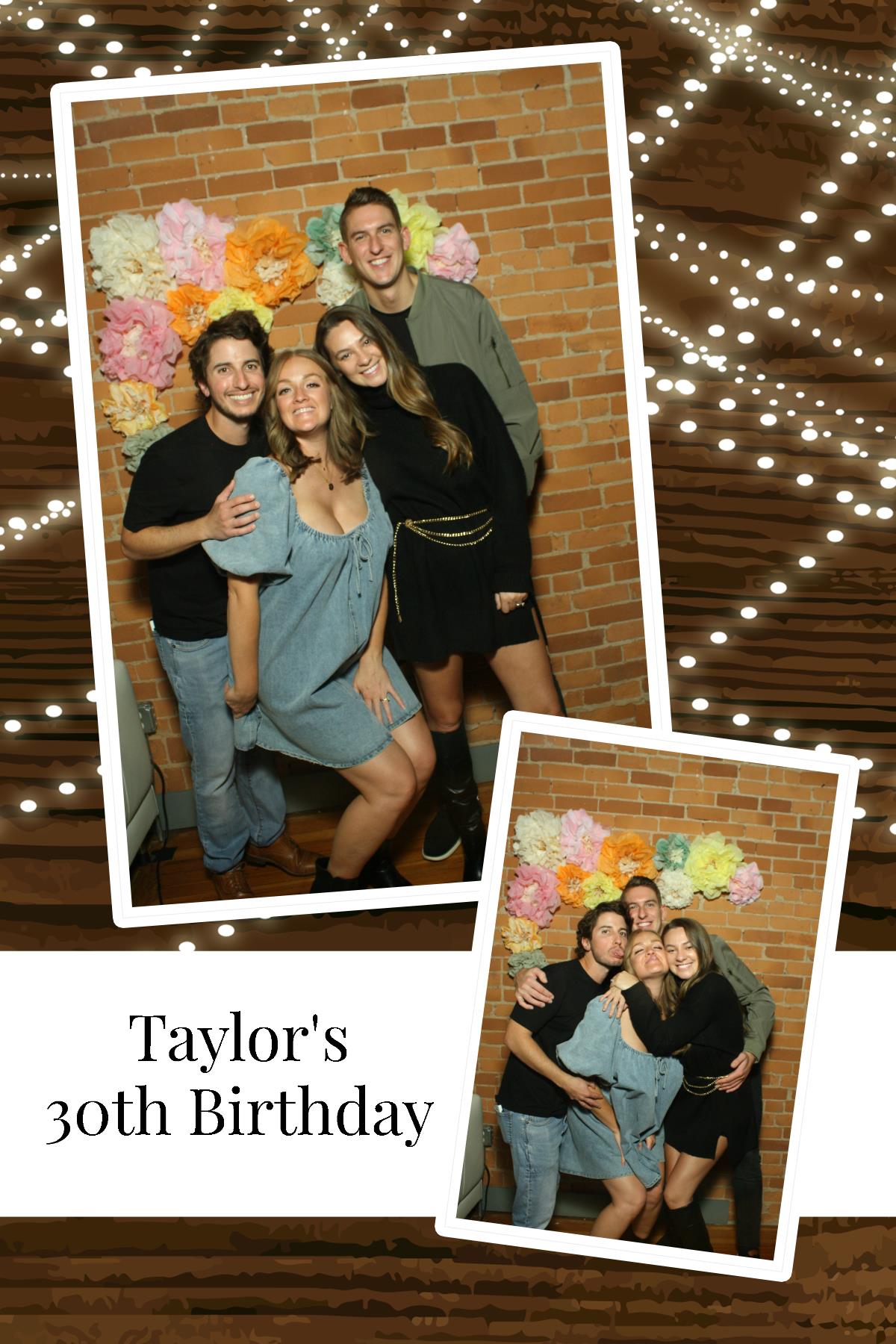 Taylor's 30th Birthday   | View more photos from the event at gallery.photoboothcincy.com/u/PhotoBoothCincy/Taylors-30th-Birthday