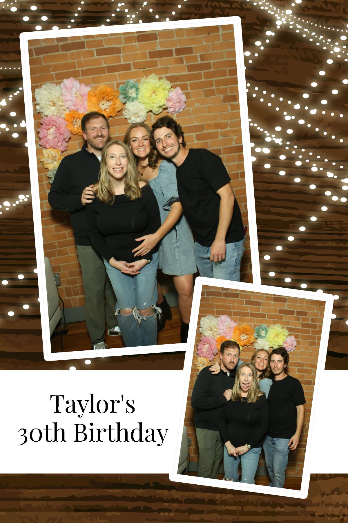 Taylor's 30th Birthday   | View more photos from the event at gallery.photoboothcincy.com/u/PhotoBoothCincy/Taylors-30th-Birthday