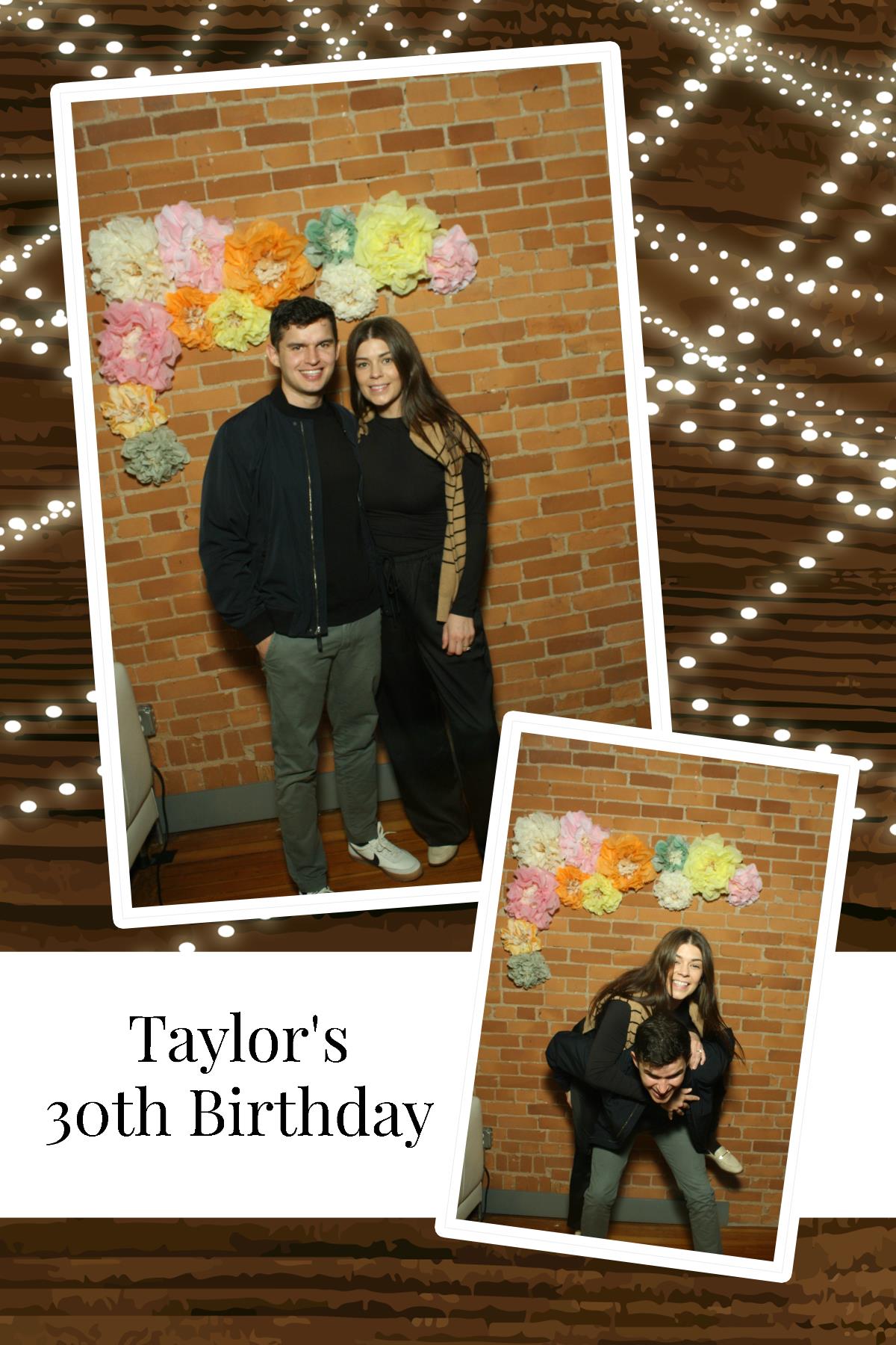 Taylor's 30th Birthday   | View more photos from the event at gallery.photoboothcincy.com/u/PhotoBoothCincy/Taylors-30th-Birthday