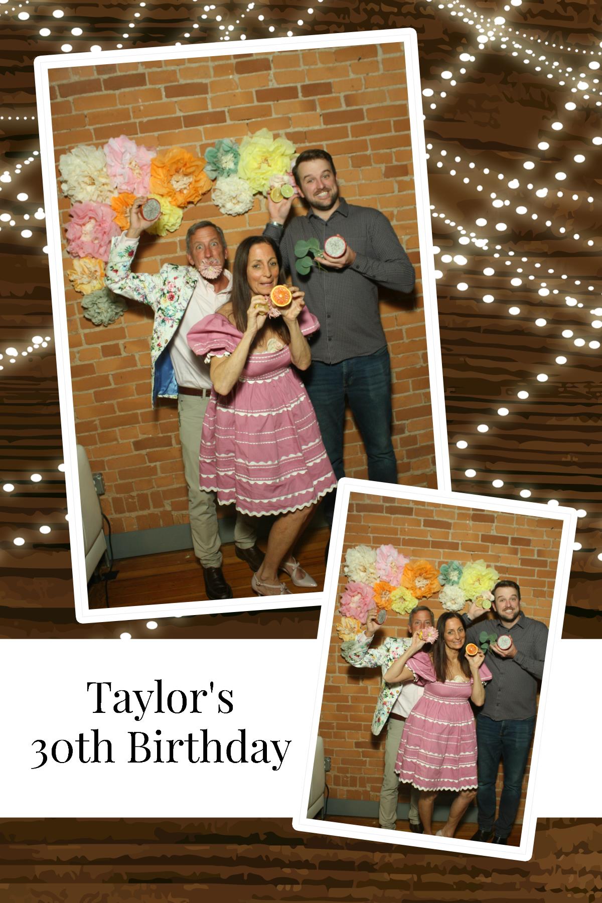 Taylor's 30th Birthday   | View more photos from the event at gallery.photoboothcincy.com/u/PhotoBoothCincy/Taylors-30th-Birthday