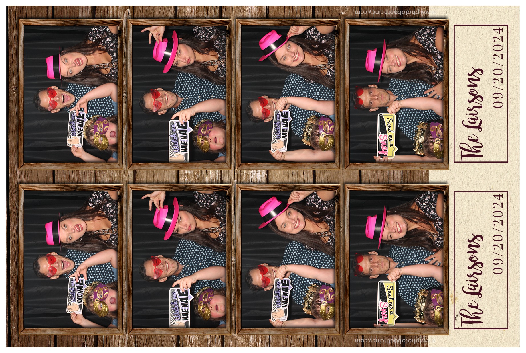 The Lairsons | View more photos from the event at gallery.photoboothcincy.com/u/PhotoBoothCincy/The-Lairsons