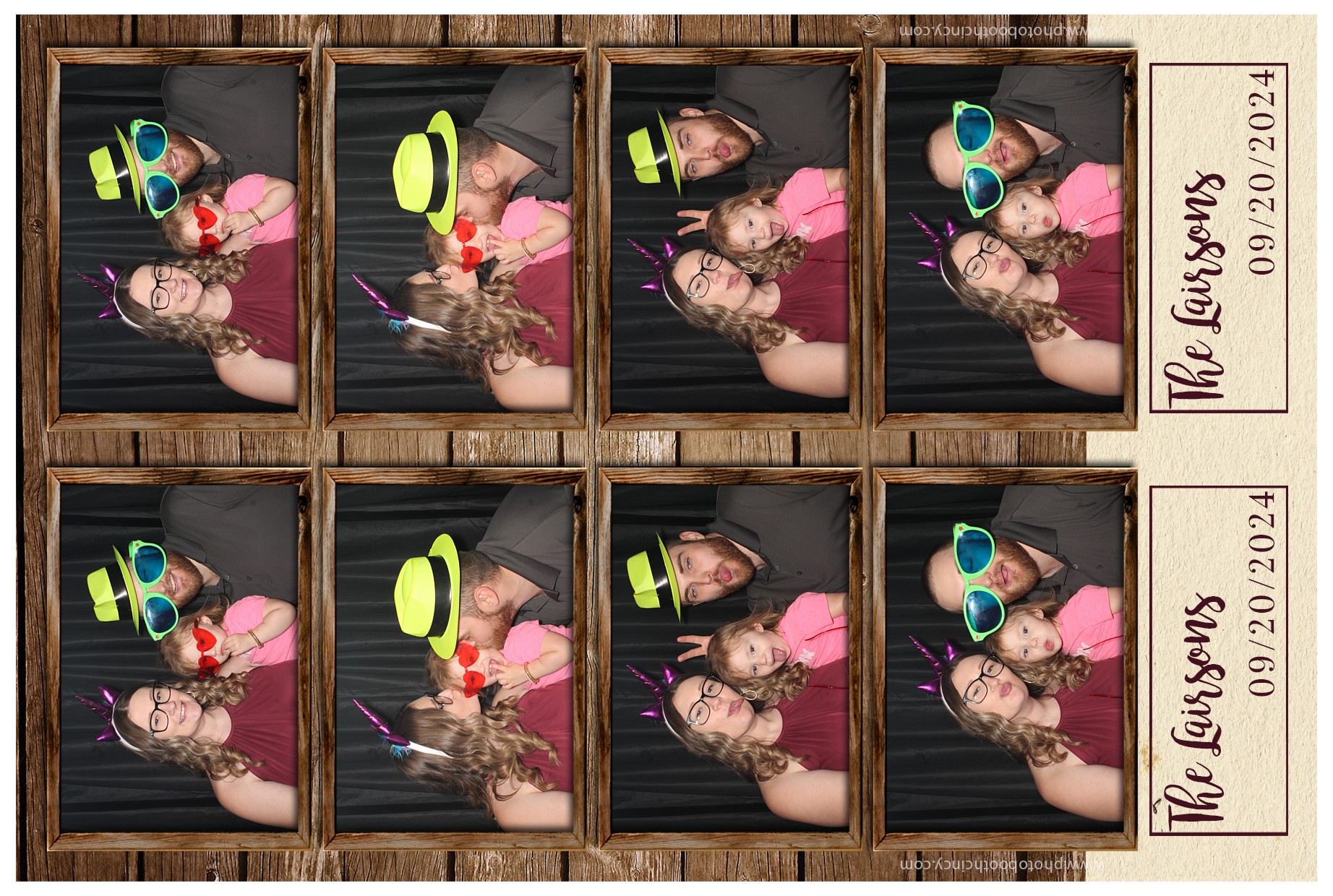 The Lairsons | View more photos from the event at gallery.photoboothcincy.com/u/PhotoBoothCincy/The-Lairsons
