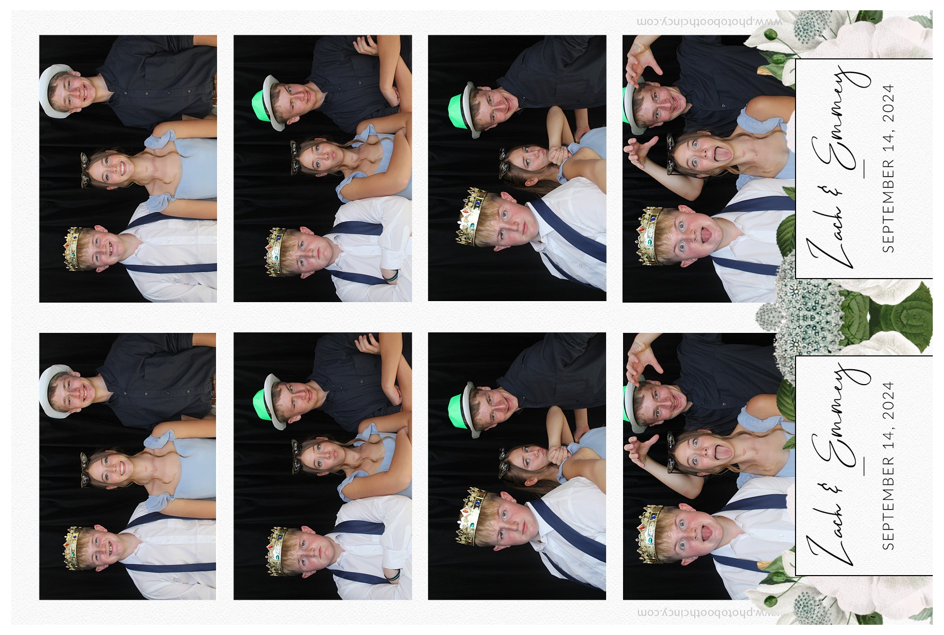 Zach & Emmey | View more photos from the event at gallery.photoboothcincy.com/u/PhotoBoothCincy/Zach-Emmey
