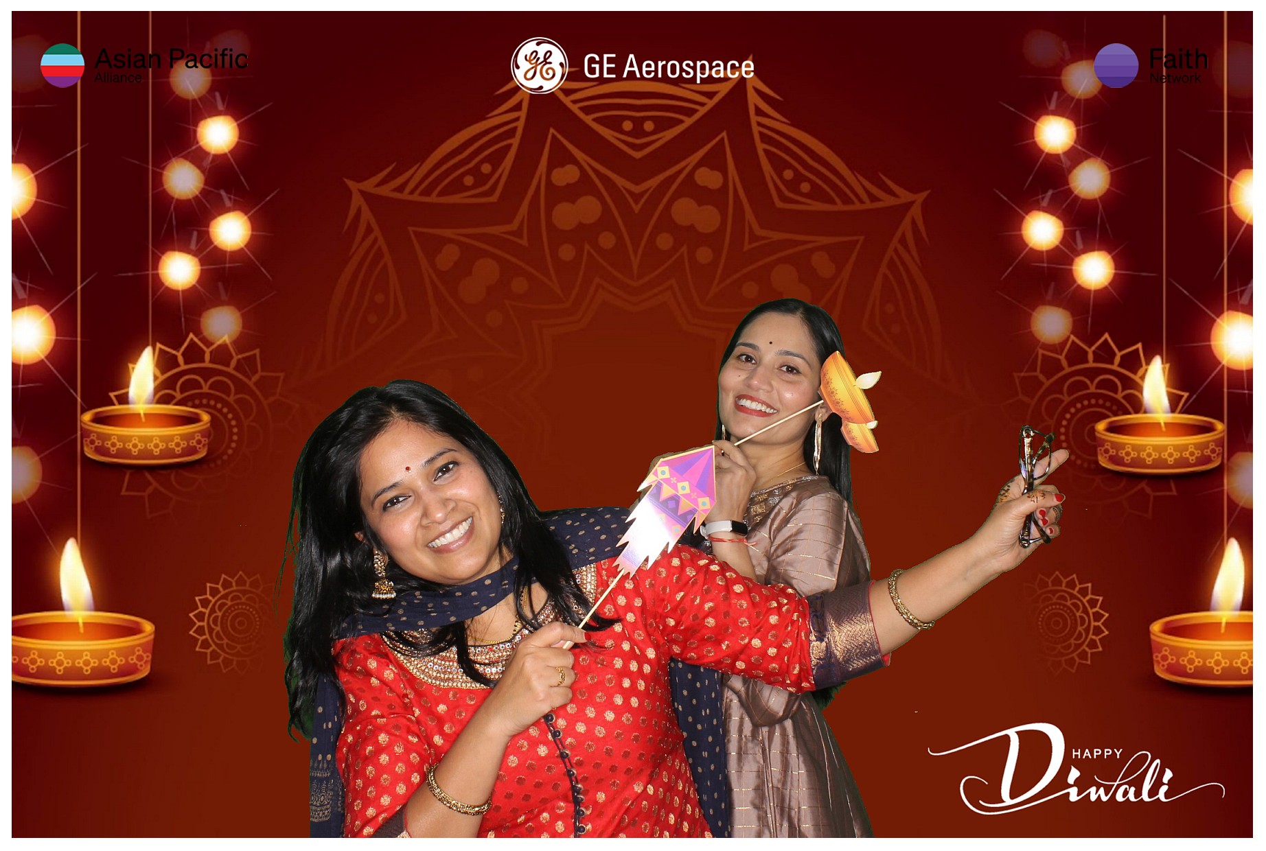 APA & Faith Network Diwali Party | View more photos from the event at gallery.photoboothcincy.com/u/PhotoBoothCincy/APA-Faith-Network-Diwali-Party
