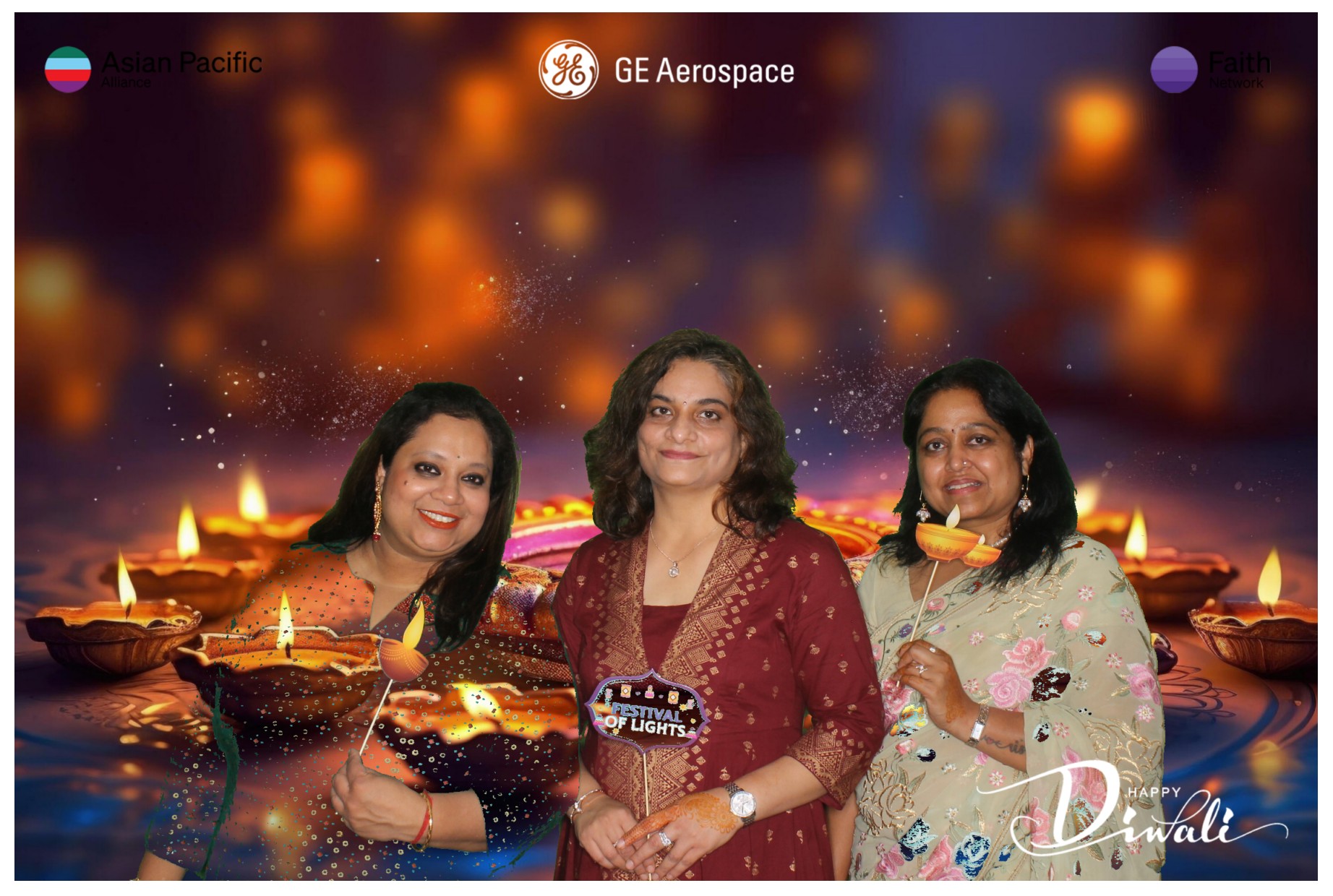 APA & Faith Network Diwali Party | View more photos from the event at gallery.photoboothcincy.com/u/PhotoBoothCincy/APA-Faith-Network-Diwali-Party