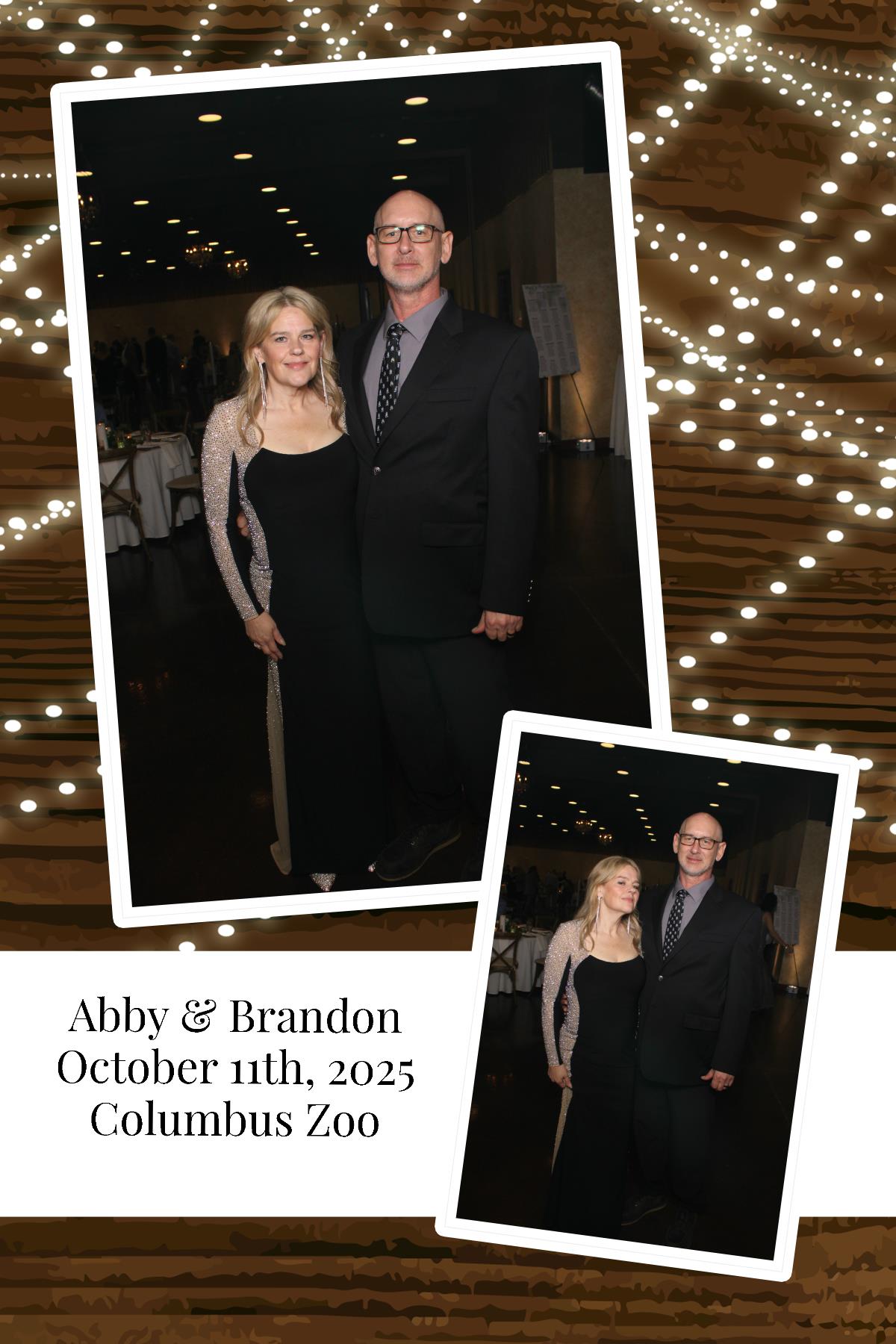 Abby & Brandon | View more photos from the event at gallery.photoboothcincy.com/u/PhotoBoothCincy/Abby-Brandon
