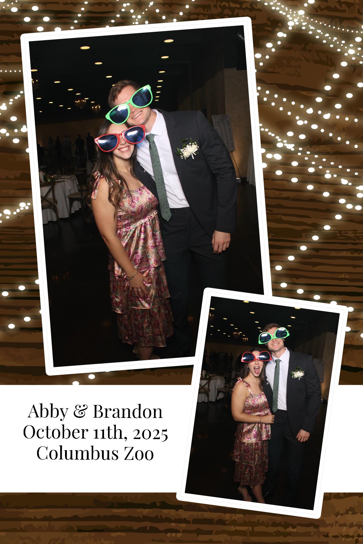 Abby & Brandon | View more photos from the event at gallery.photoboothcincy.com/u/PhotoBoothCincy/Abby-Brandon