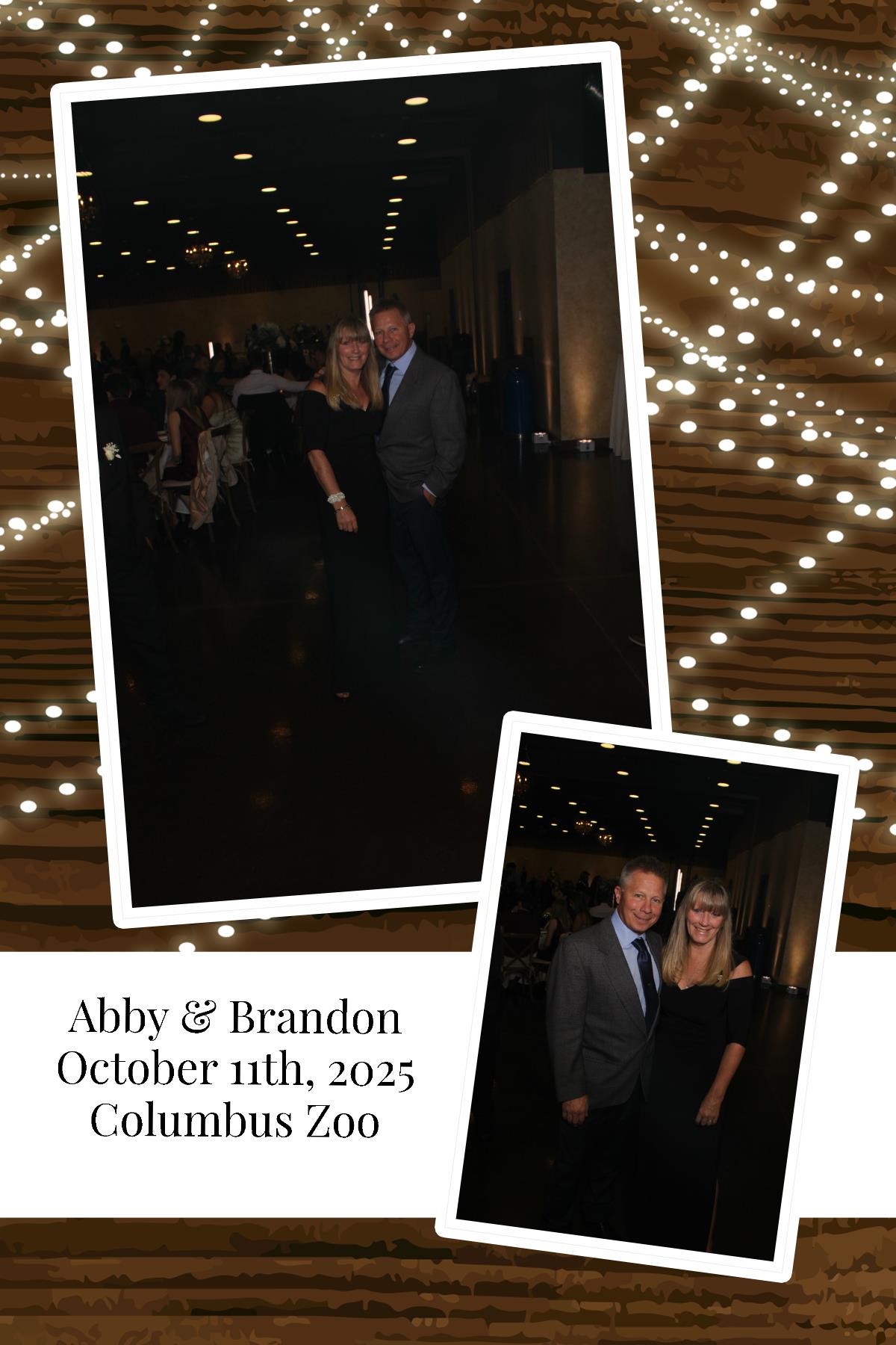 Abby & Brandon | View more photos from the event at gallery.photoboothcincy.com/u/PhotoBoothCincy/Abby-Brandon