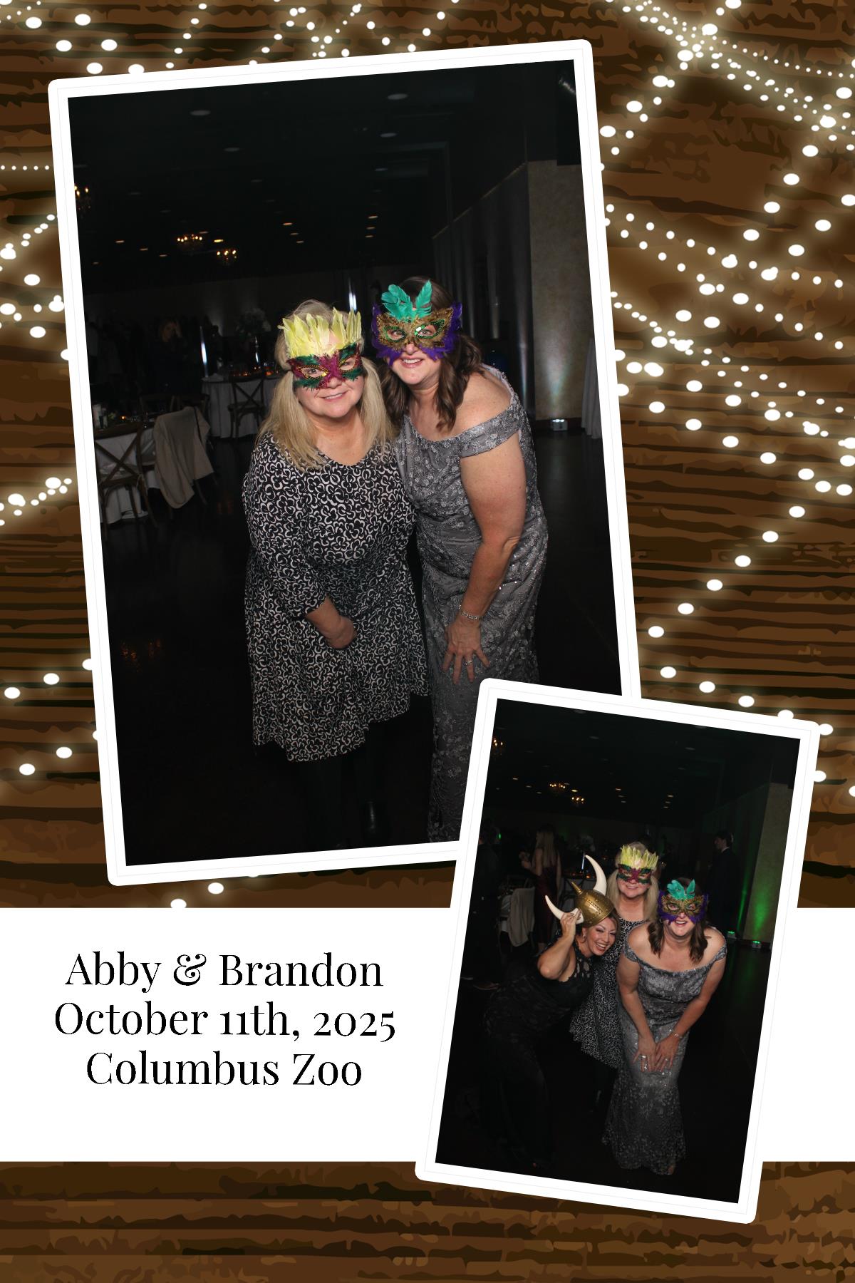 Abby & Brandon | View more photos from the event at gallery.photoboothcincy.com/u/PhotoBoothCincy/Abby-Brandon
