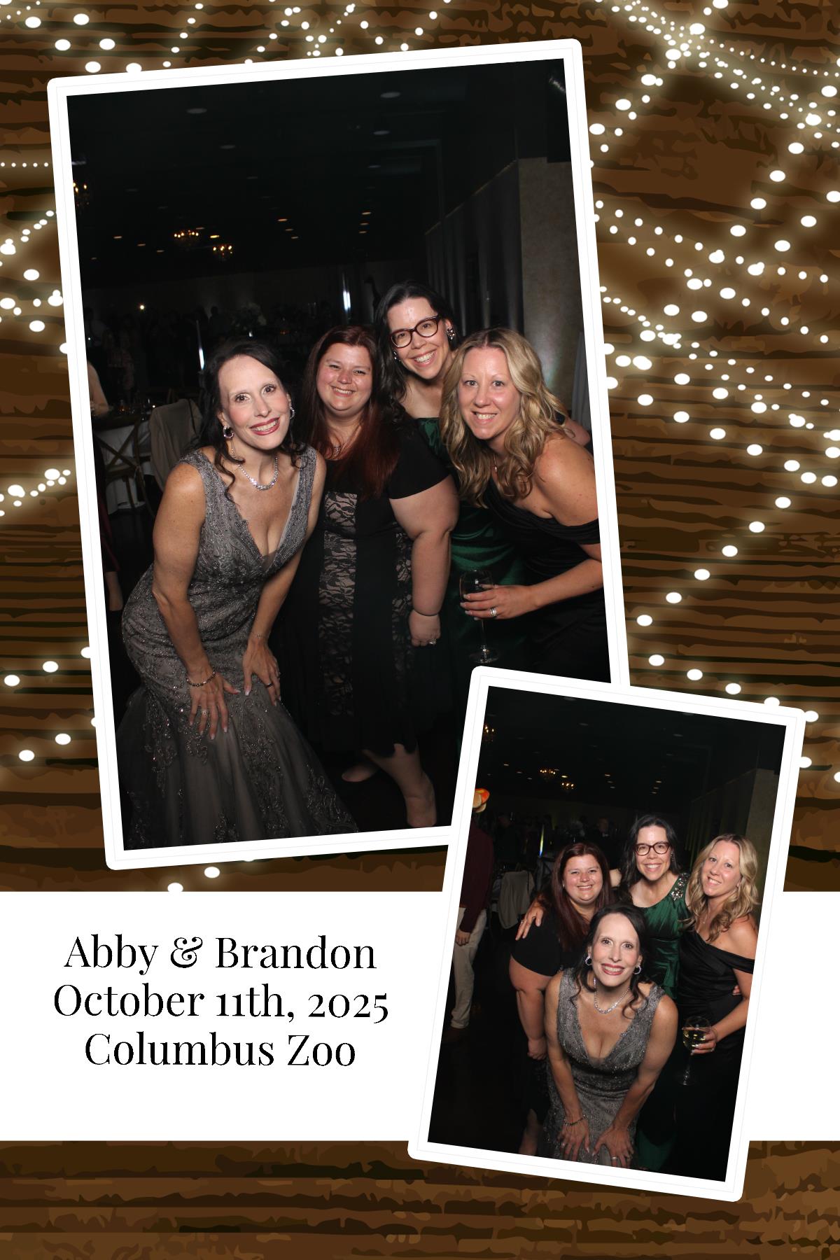 Abby & Brandon | View more photos from the event at gallery.photoboothcincy.com/u/PhotoBoothCincy/Abby-Brandon