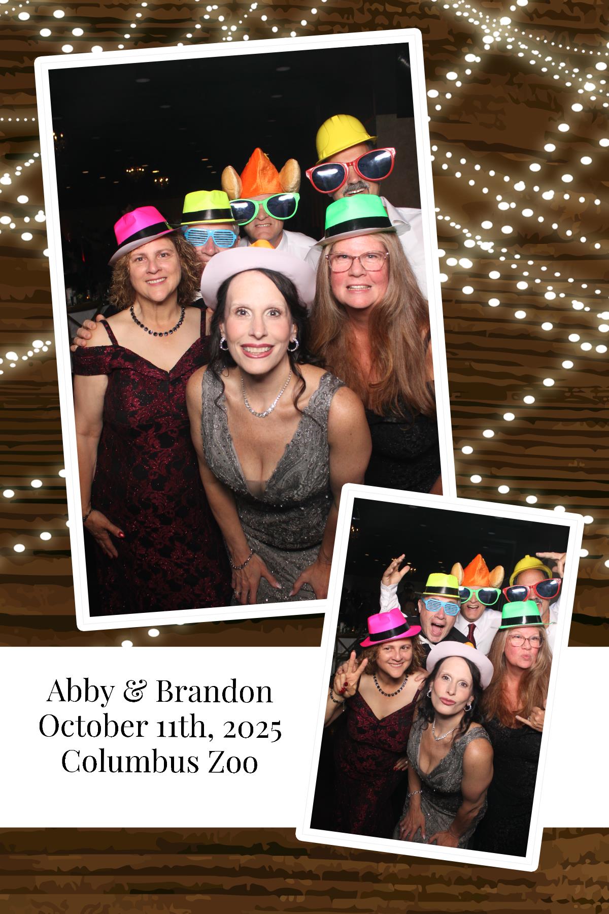 Abby & Brandon | View more photos from the event at gallery.photoboothcincy.com/u/PhotoBoothCincy/Abby-Brandon