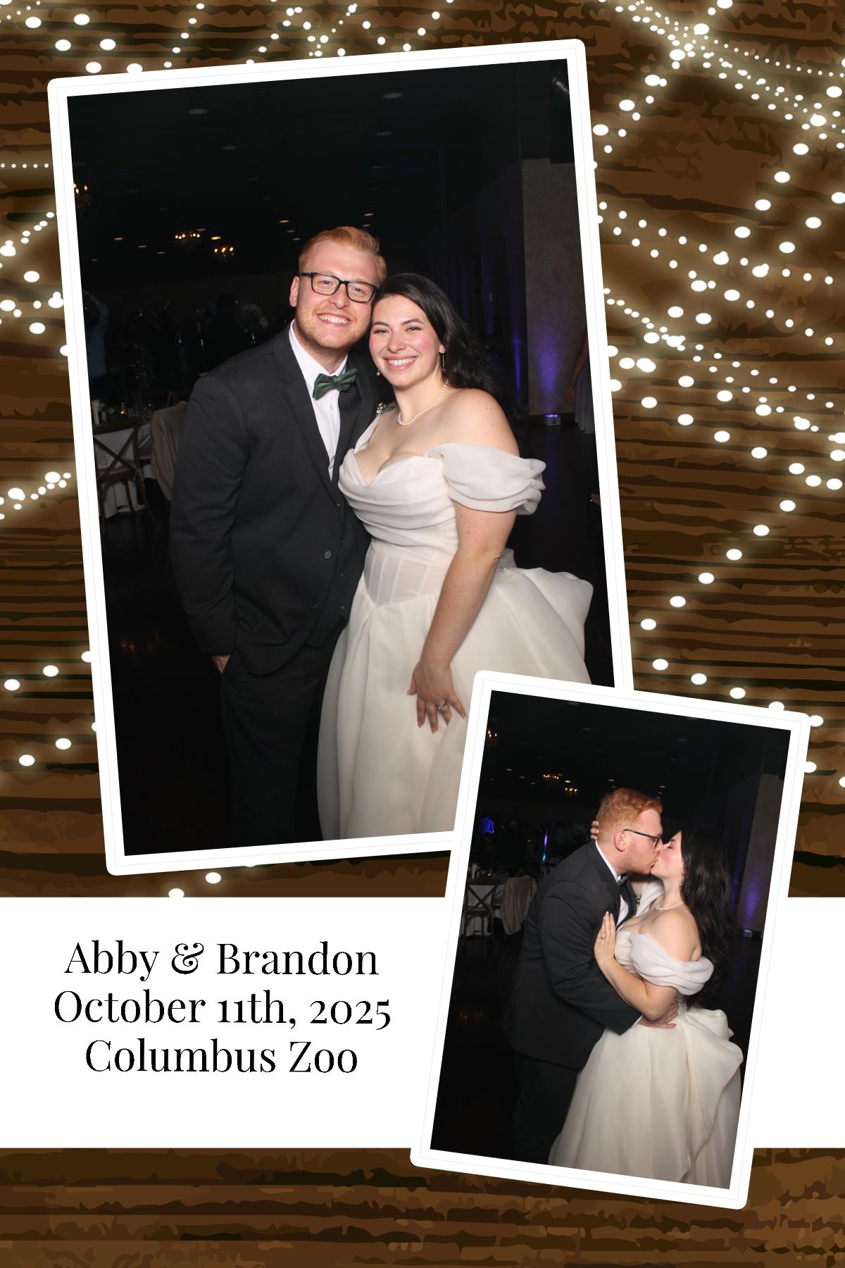 Abby & Brandon | View more photos from the event at gallery.photoboothcincy.com/u/PhotoBoothCincy/Abby-Brandon