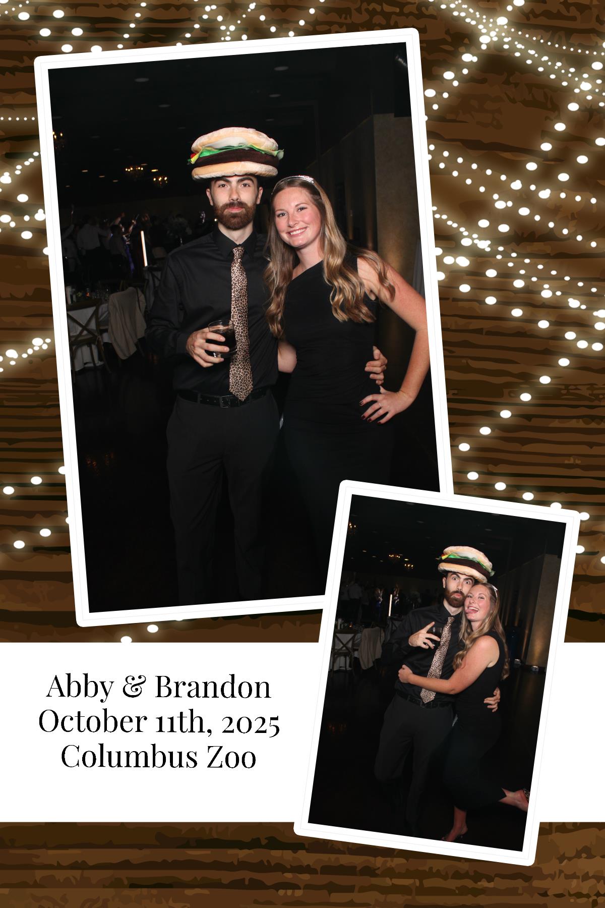 Abby & Brandon | View more photos from the event at gallery.photoboothcincy.com/u/PhotoBoothCincy/Abby-Brandon