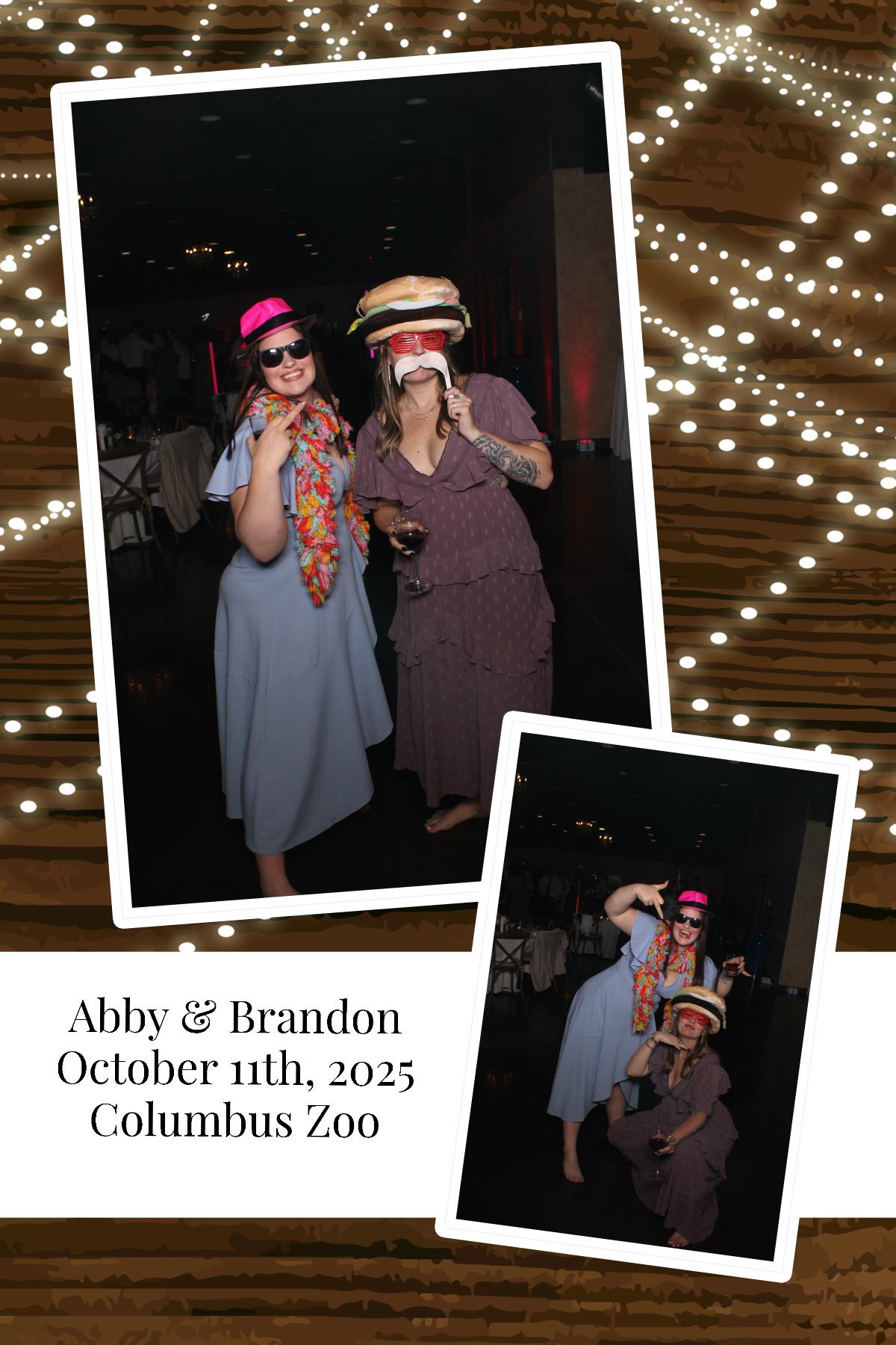 Abby & Brandon | View more photos from the event at gallery.photoboothcincy.com/u/PhotoBoothCincy/Abby-Brandon