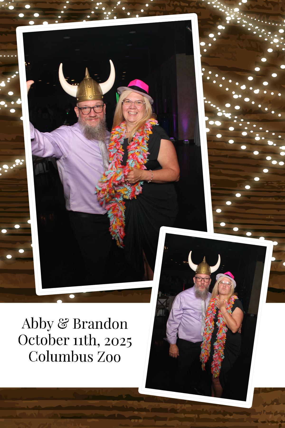 Abby & Brandon | View more photos from the event at gallery.photoboothcincy.com/u/PhotoBoothCincy/Abby-Brandon
