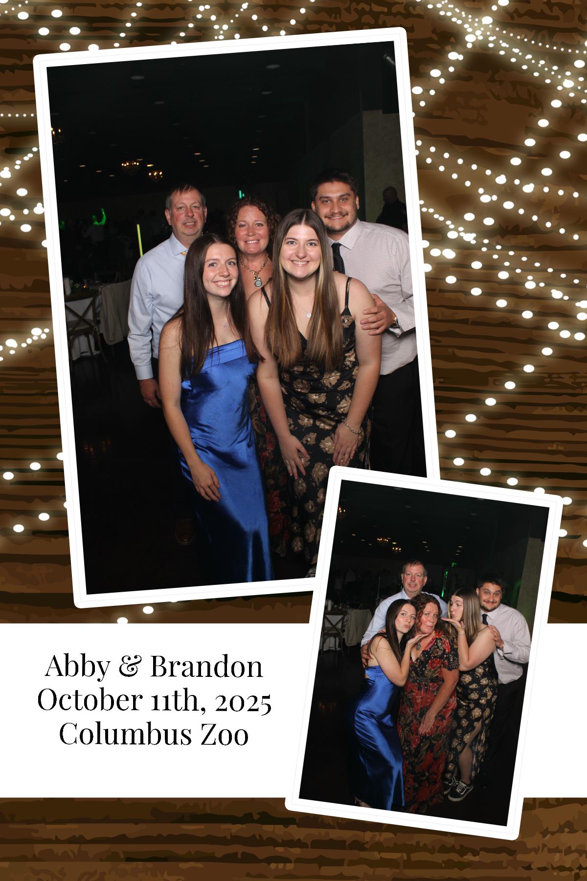 Abby & Brandon | View more photos from the event at gallery.photoboothcincy.com/u/PhotoBoothCincy/Abby-Brandon