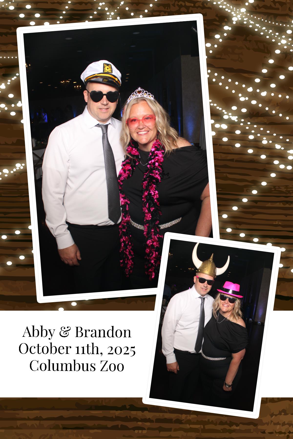 Abby & Brandon | View more photos from the event at gallery.photoboothcincy.com/u/PhotoBoothCincy/Abby-Brandon