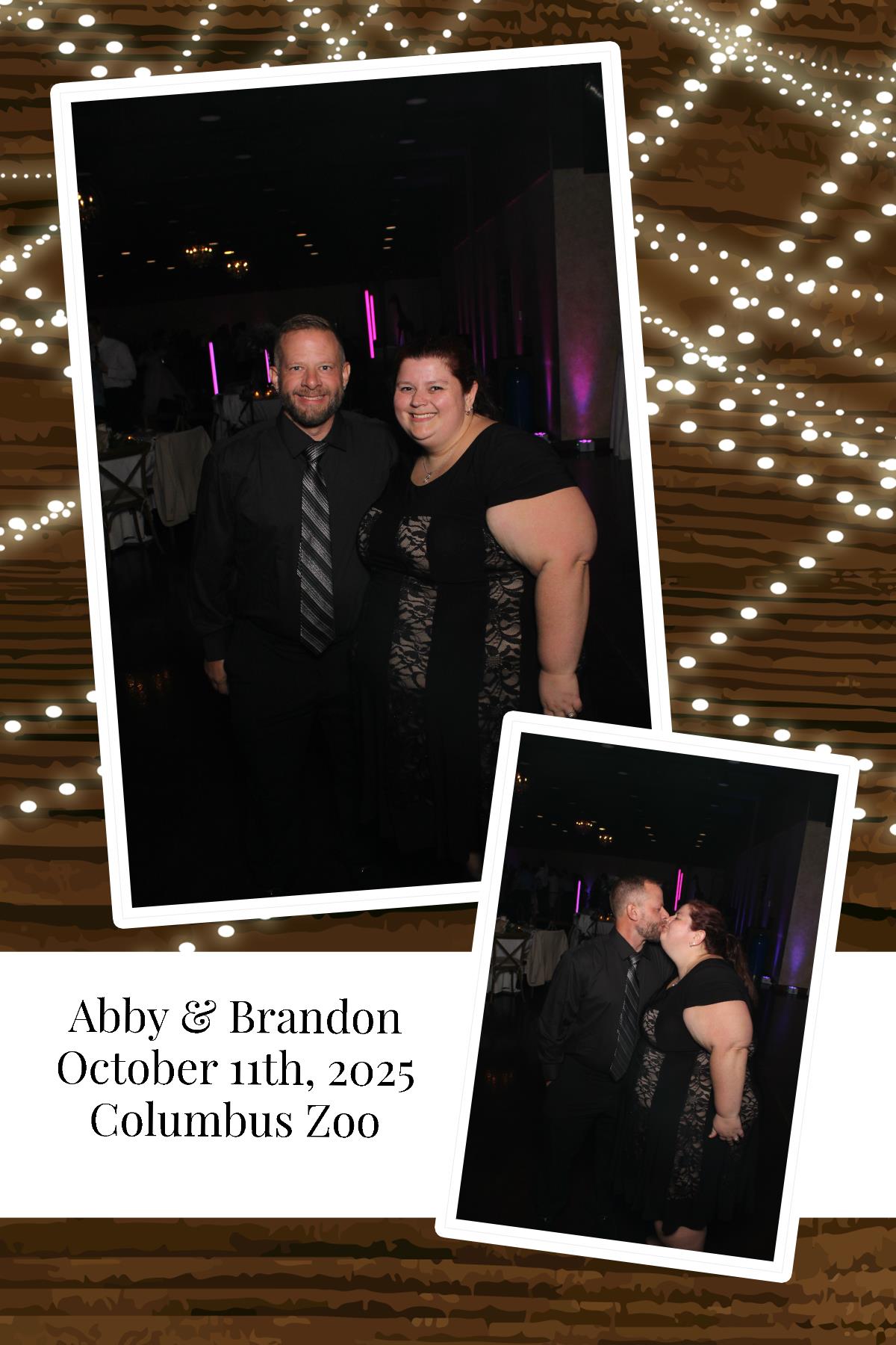 Abby & Brandon | View more photos from the event at gallery.photoboothcincy.com/u/PhotoBoothCincy/Abby-Brandon