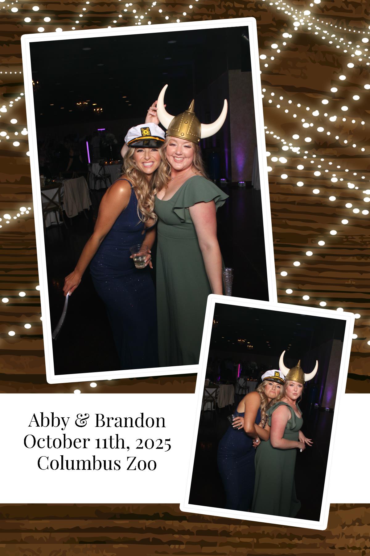 Abby & Brandon | View more photos from the event at gallery.photoboothcincy.com/u/PhotoBoothCincy/Abby-Brandon