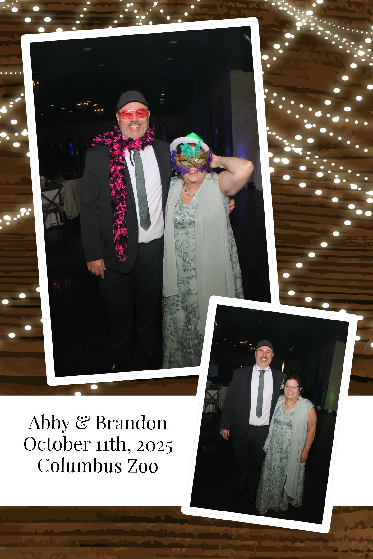 Abby & Brandon | View more photos from the event at gallery.photoboothcincy.com/u/PhotoBoothCincy/Abby-Brandon