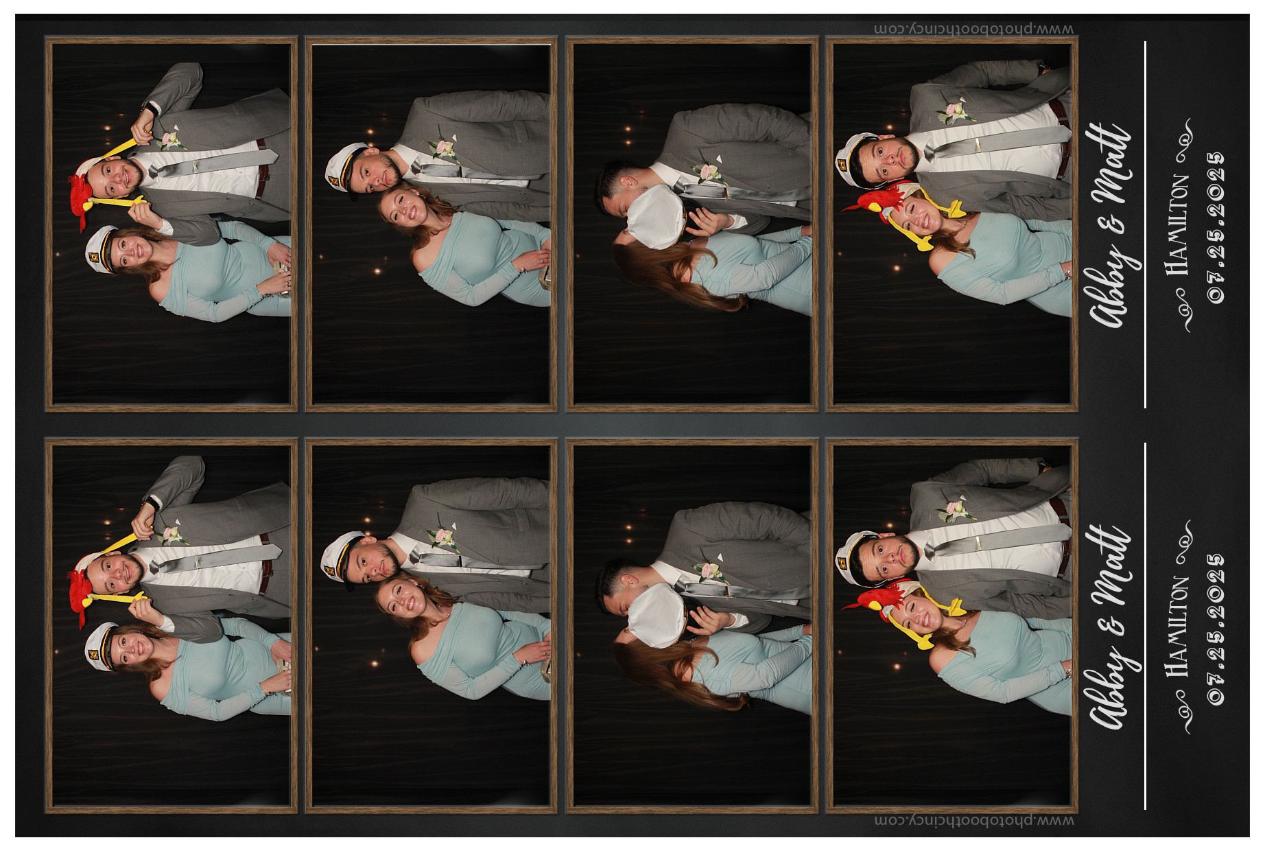 Abby & Matt | View more photos from the event at gallery.photoboothcincy.com/u/PhotoBoothCincy/Abby-Matt