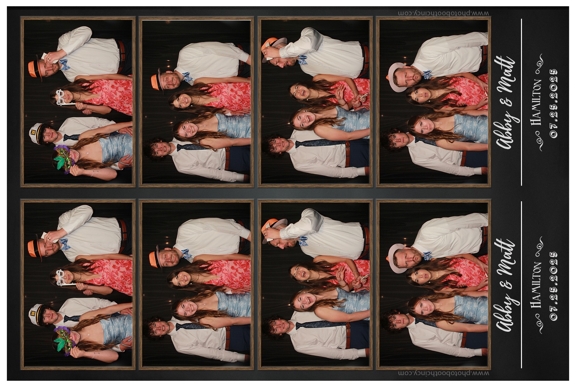 Abby & Matt | View more photos from the event at gallery.photoboothcincy.com/u/PhotoBoothCincy/Abby-Matt