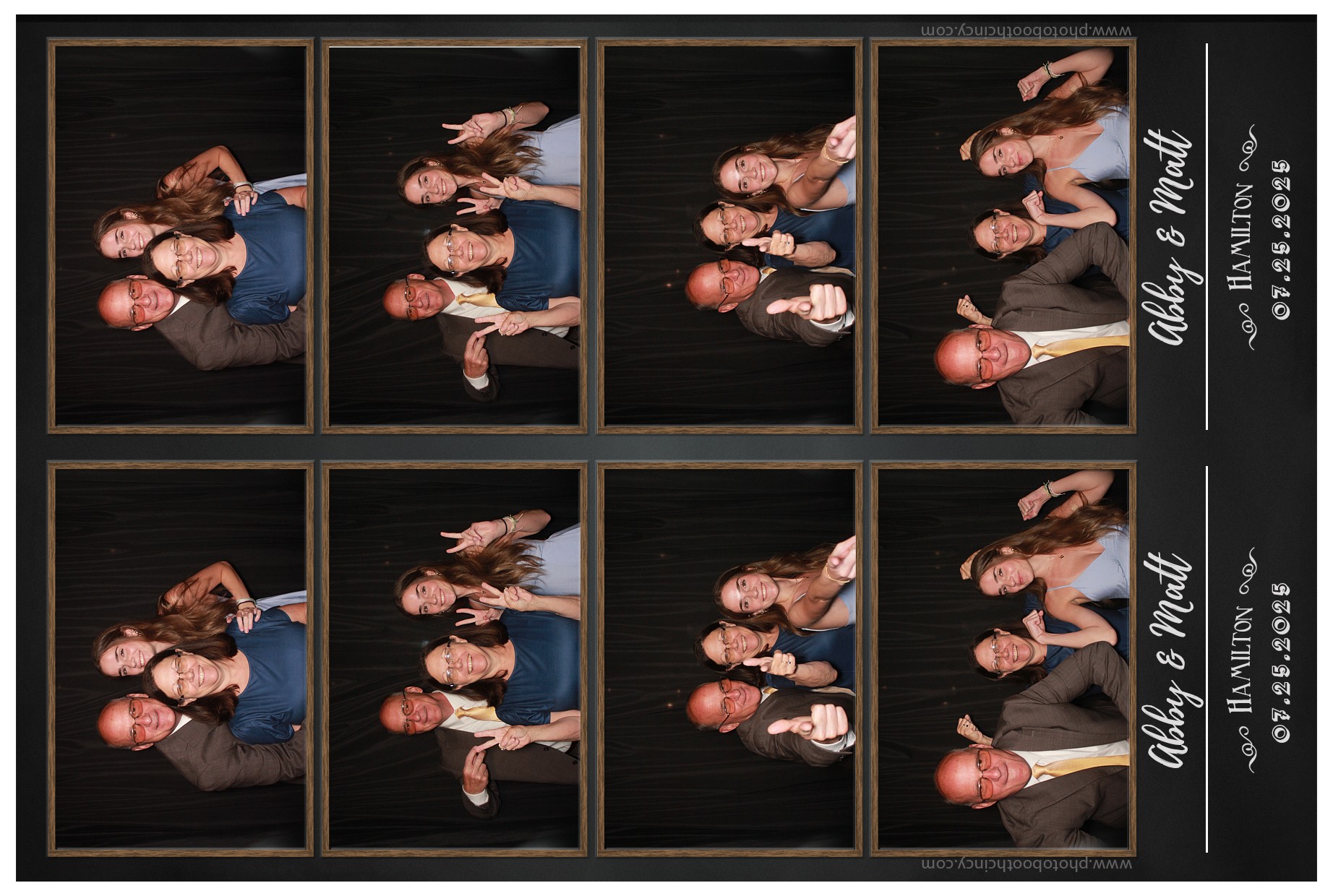 Abby & Matt | View more photos from the event at gallery.photoboothcincy.com/u/PhotoBoothCincy/Abby-Matt
