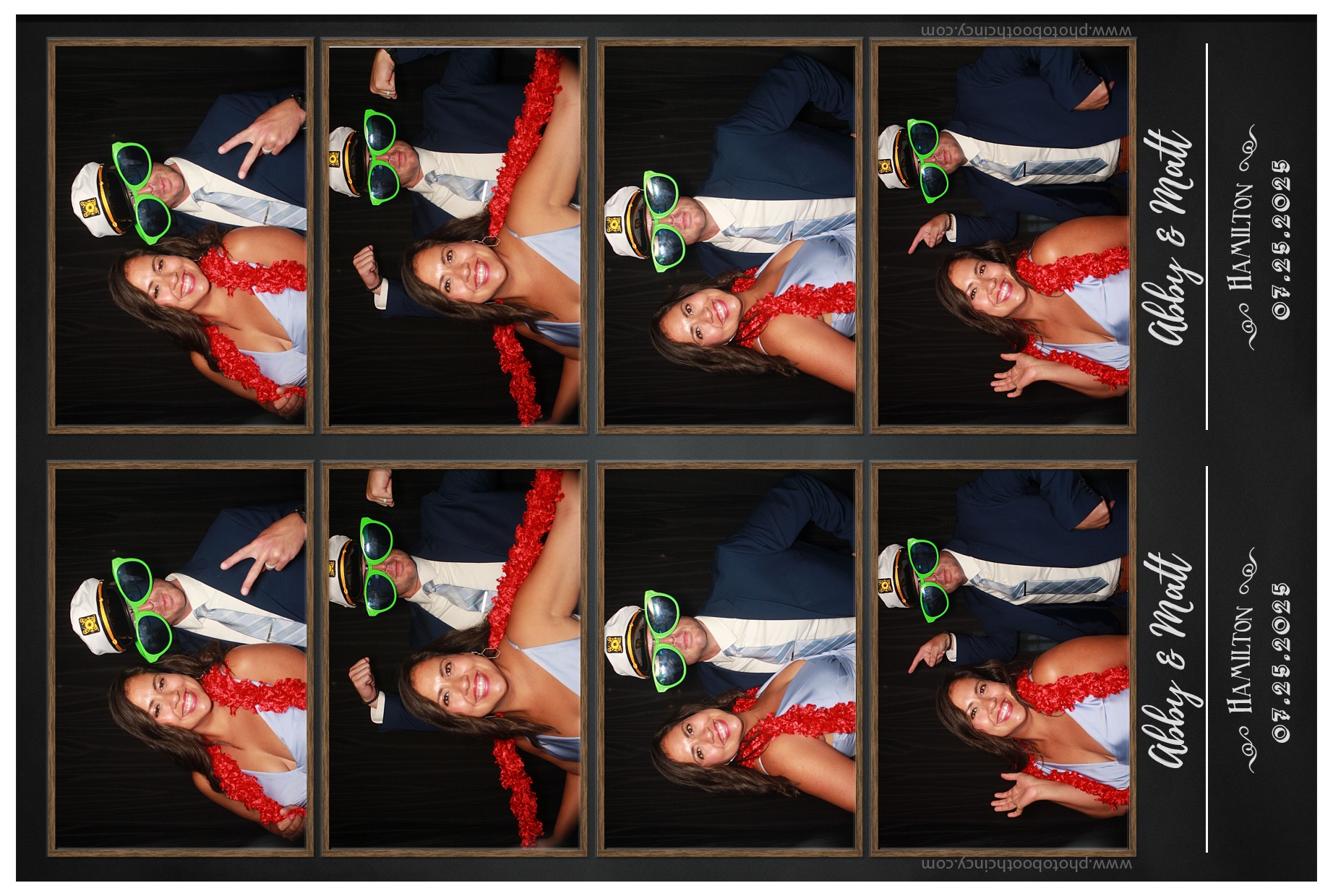 Abby & Matt | View more photos from the event at gallery.photoboothcincy.com/u/PhotoBoothCincy/Abby-Matt