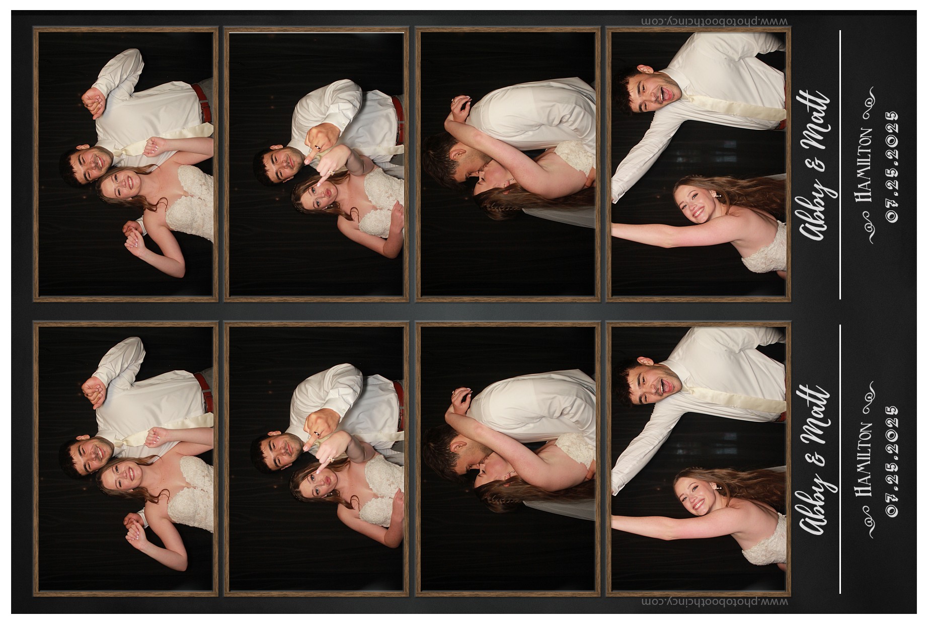 Abby & Matt | View more photos from the event at gallery.photoboothcincy.com/u/PhotoBoothCincy/Abby-Matt