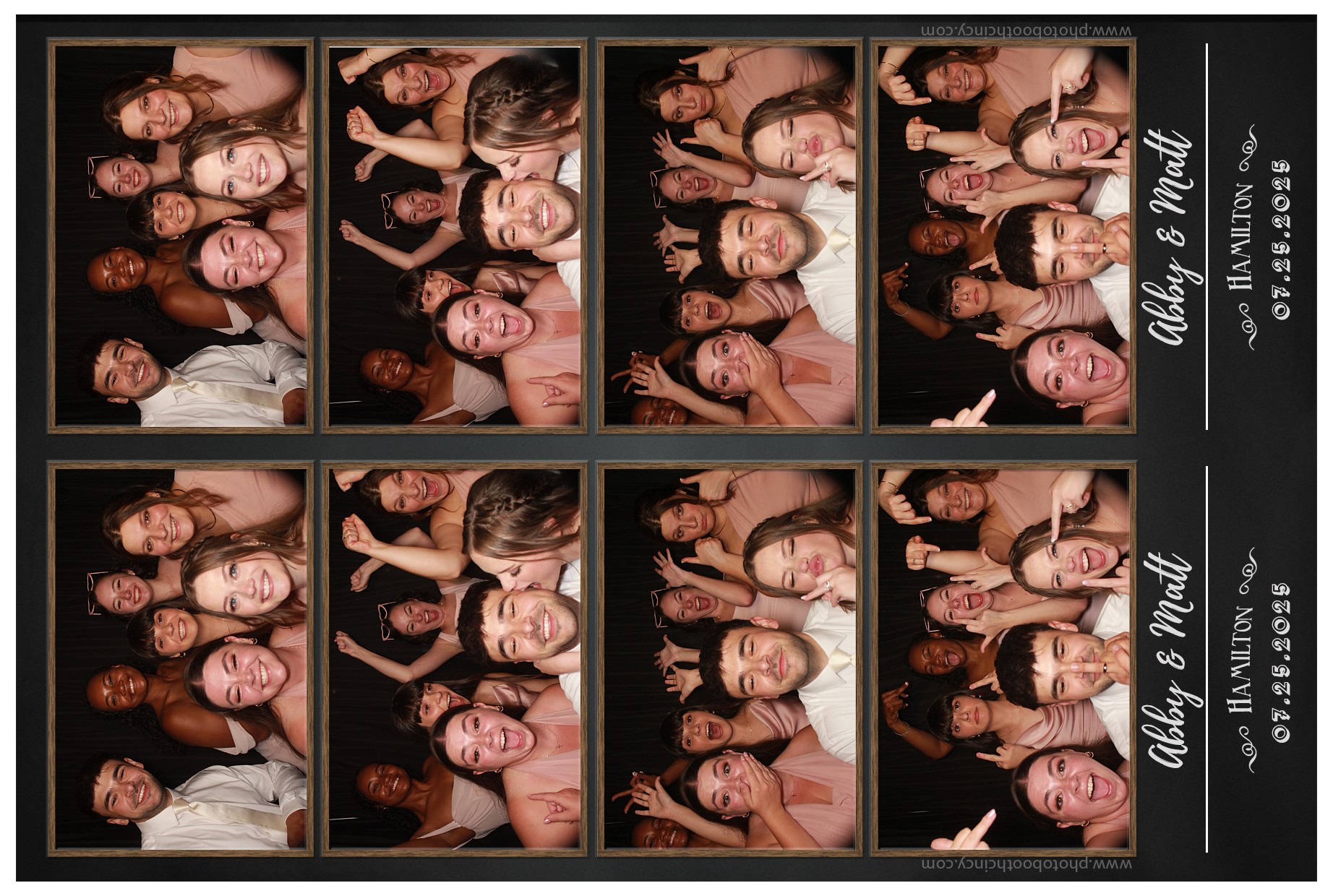 Abby & Matt | View more photos from the event at gallery.photoboothcincy.com/u/PhotoBoothCincy/Abby-Matt