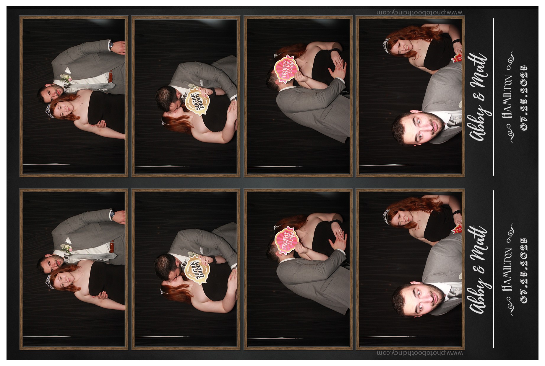 Abby & Matt | View more photos from the event at gallery.photoboothcincy.com/u/PhotoBoothCincy/Abby-Matt