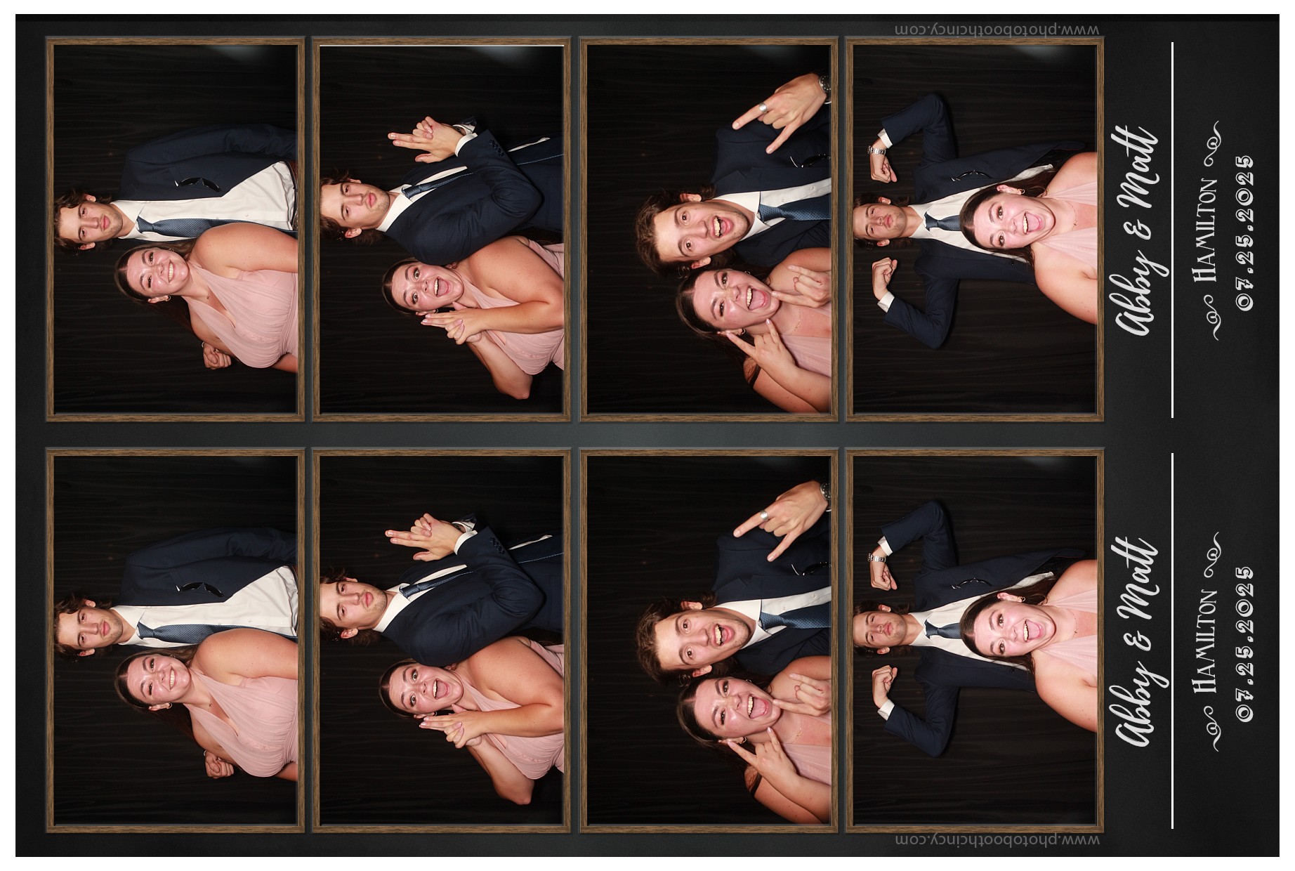 Abby & Matt | View more photos from the event at gallery.photoboothcincy.com/u/PhotoBoothCincy/Abby-Matt