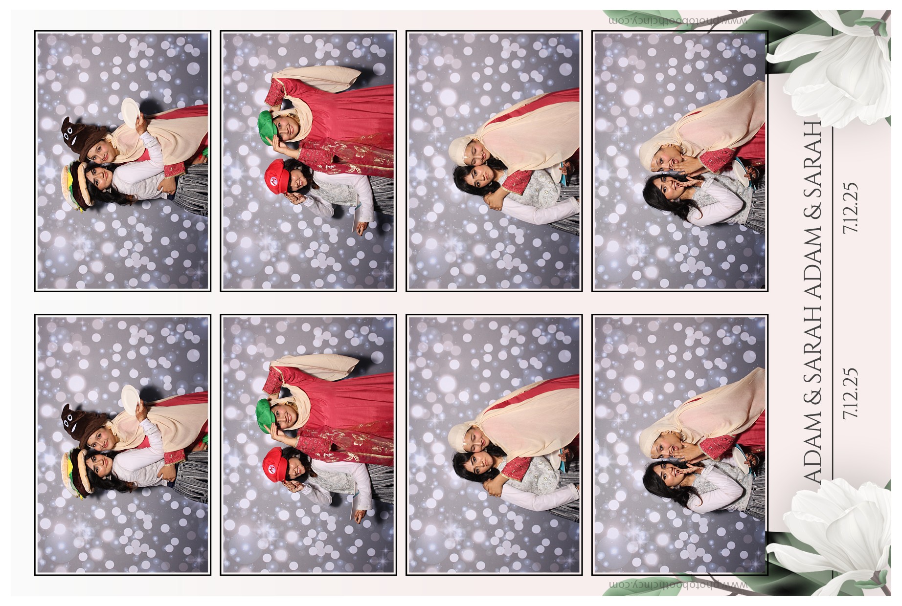Adam & Sarah | View more photos from the event at gallery.photoboothcincy.com/u/PhotoBoothCincy/Adam-Sarah