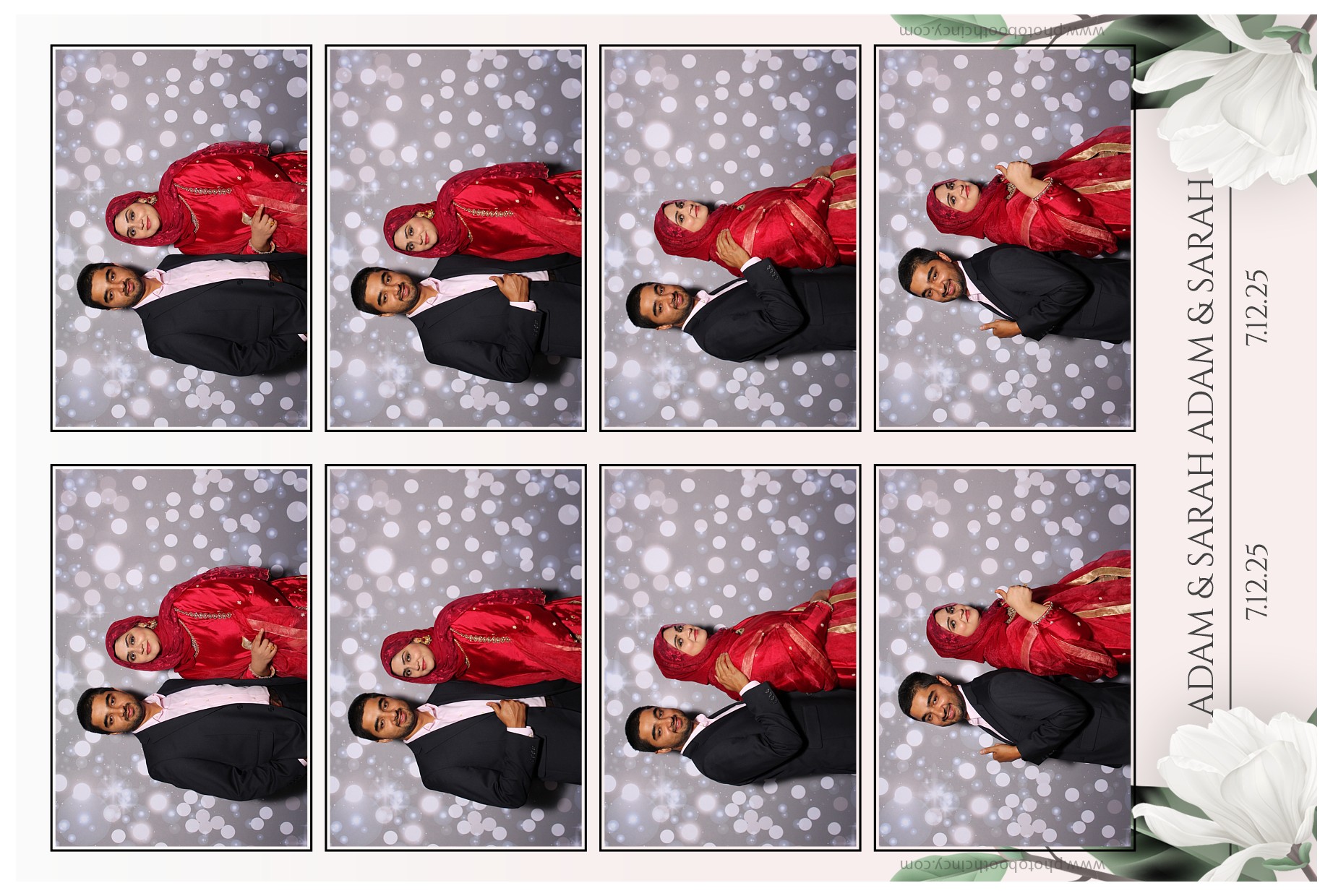 Adam & Sarah | View more photos from the event at gallery.photoboothcincy.com/u/PhotoBoothCincy/Adam-Sarah