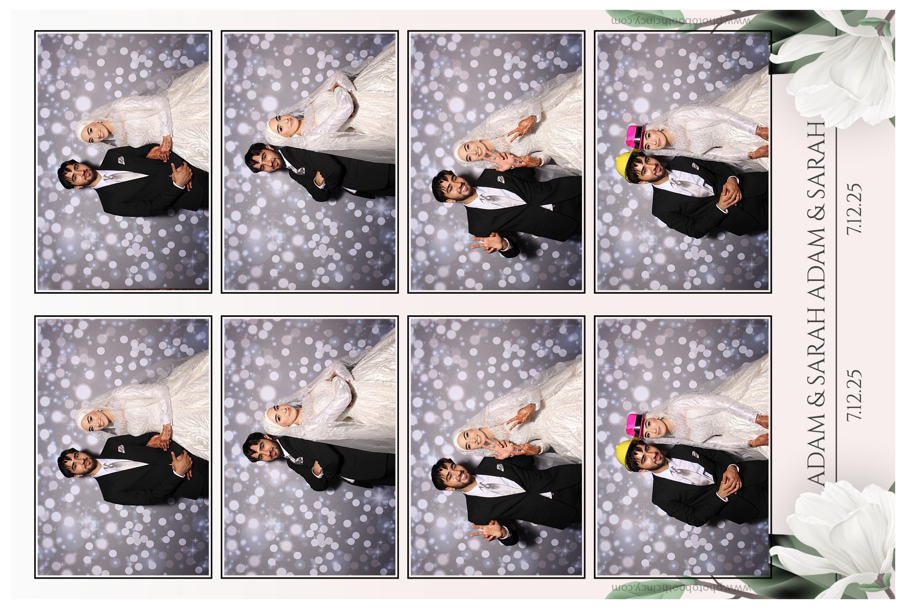 Adam & Sarah | View more photos from the event at gallery.photoboothcincy.com/u/PhotoBoothCincy/Adam-Sarah
