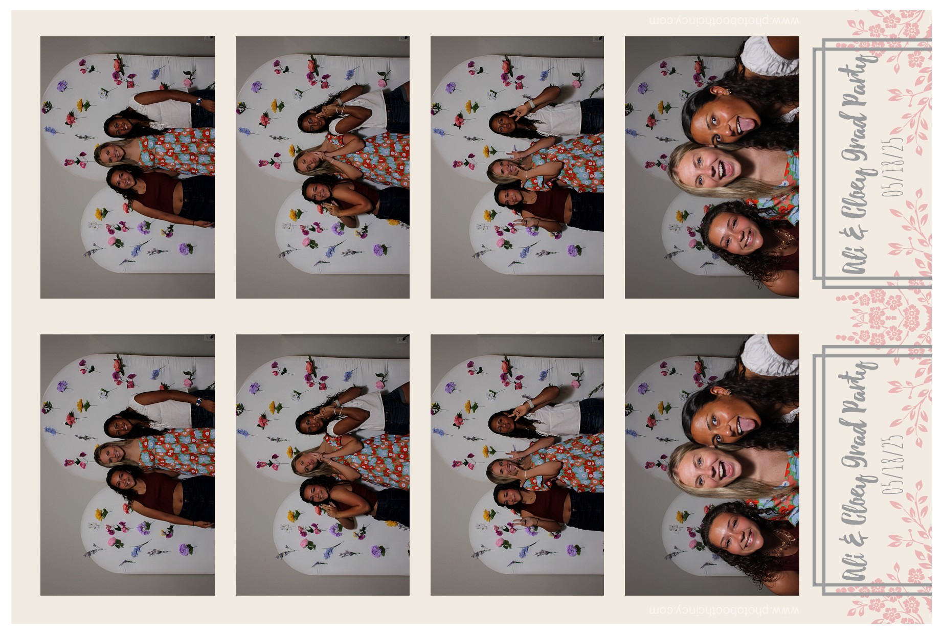 Aliana & Cloey's Grad Party | View more photos from the event at gallery.photoboothcincy.com/u/PhotoBoothCincy/Aliana-Cloeys-Grad-Party