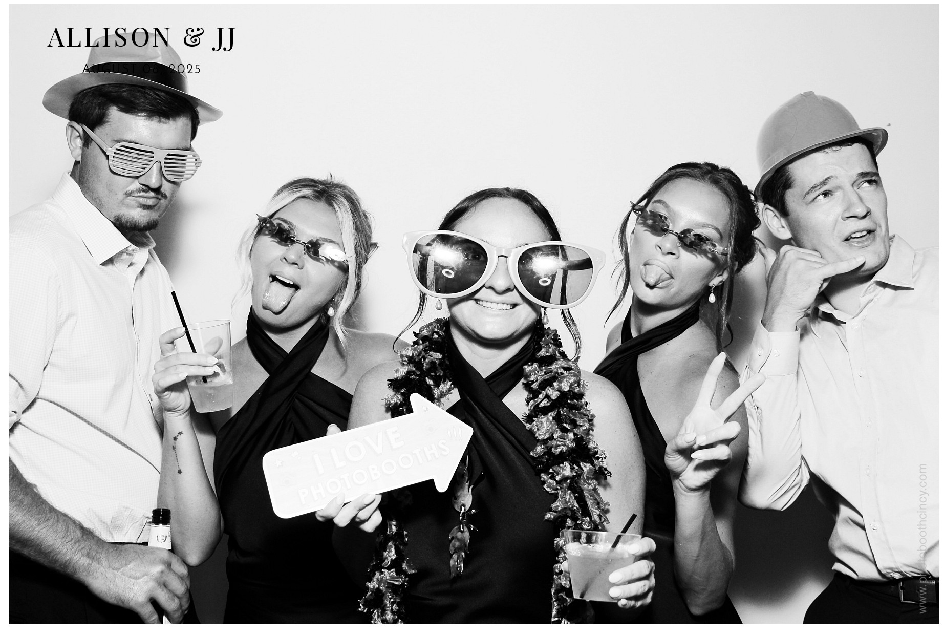 Allison & JJ | View more photos from the event at gallery.photoboothcincy.com/u/PhotoBoothCincy/Allison-JJ