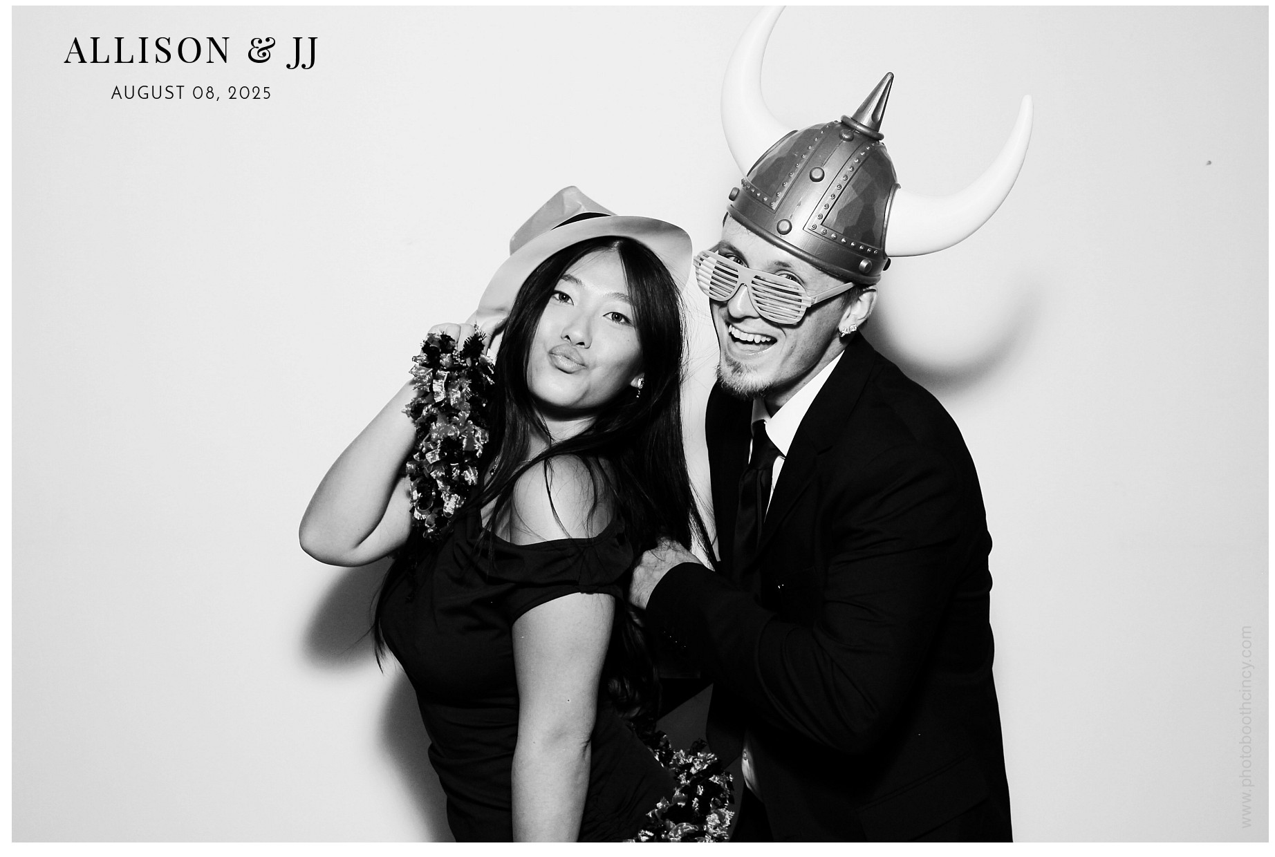 Allison & JJ | View more photos from the event at gallery.photoboothcincy.com/u/PhotoBoothCincy/Allison-JJ