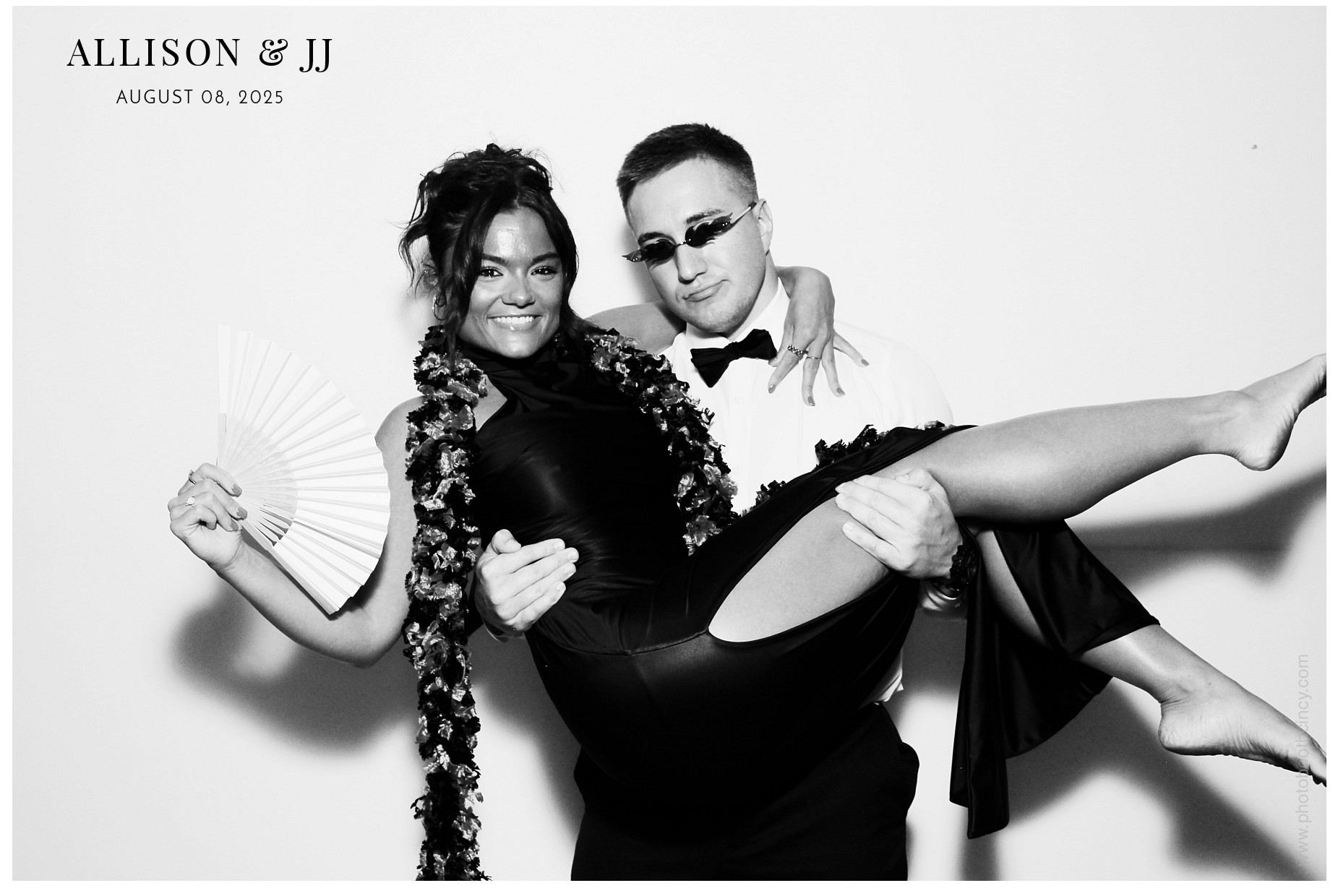 Allison & JJ | View more photos from the event at gallery.photoboothcincy.com/u/PhotoBoothCincy/Allison-JJ