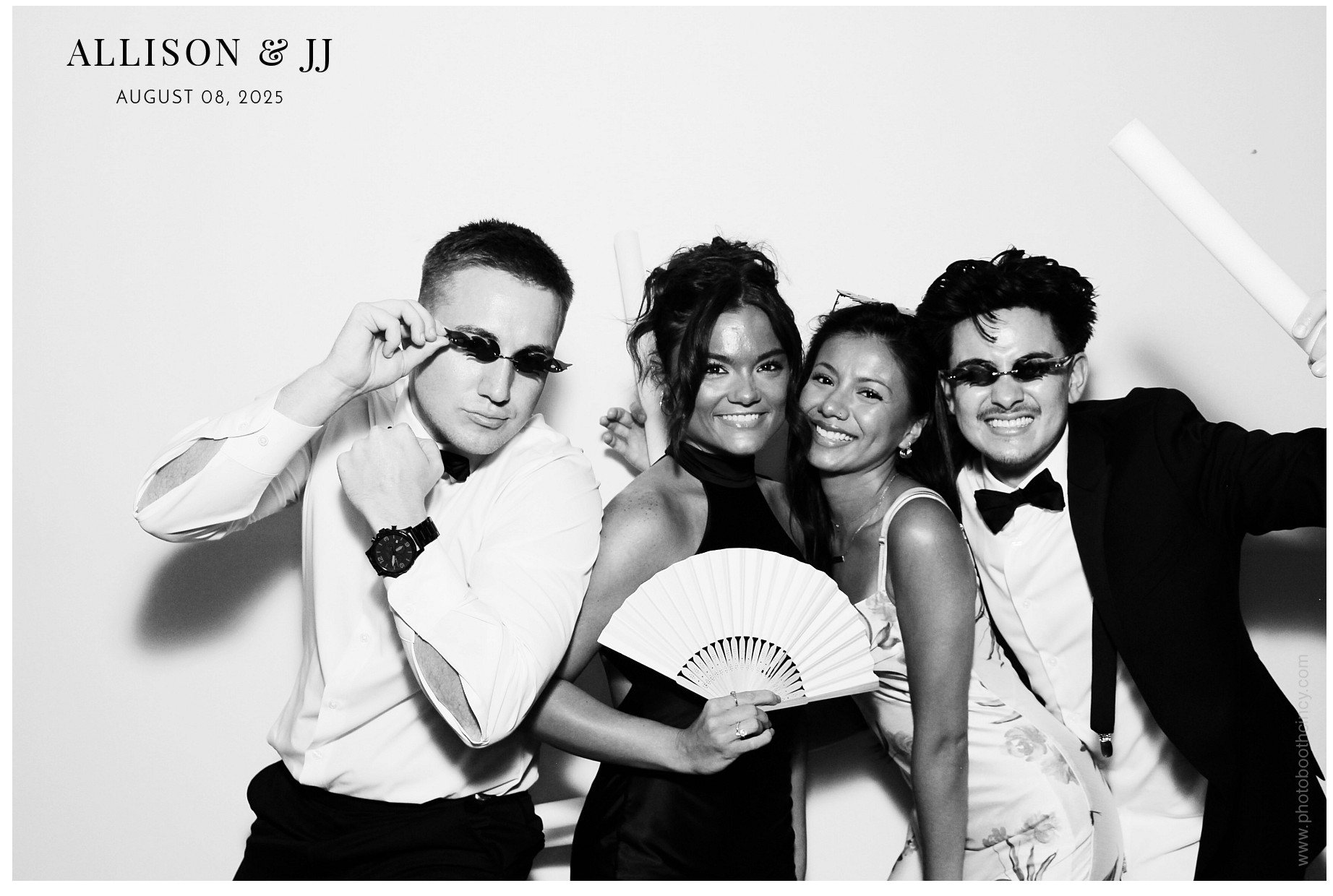 Allison & JJ | View more photos from the event at gallery.photoboothcincy.com/u/PhotoBoothCincy/Allison-JJ