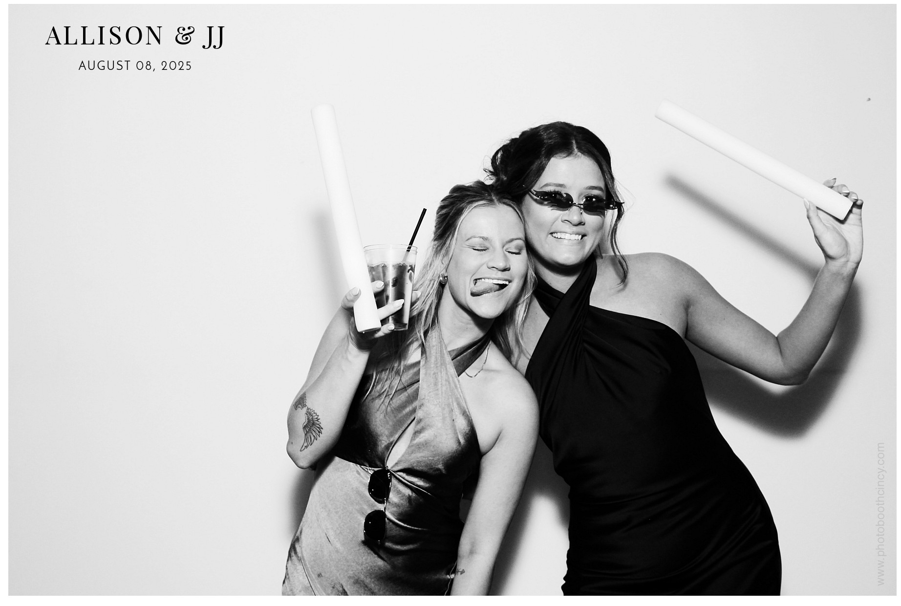 Allison & JJ | View more photos from the event at gallery.photoboothcincy.com/u/PhotoBoothCincy/Allison-JJ