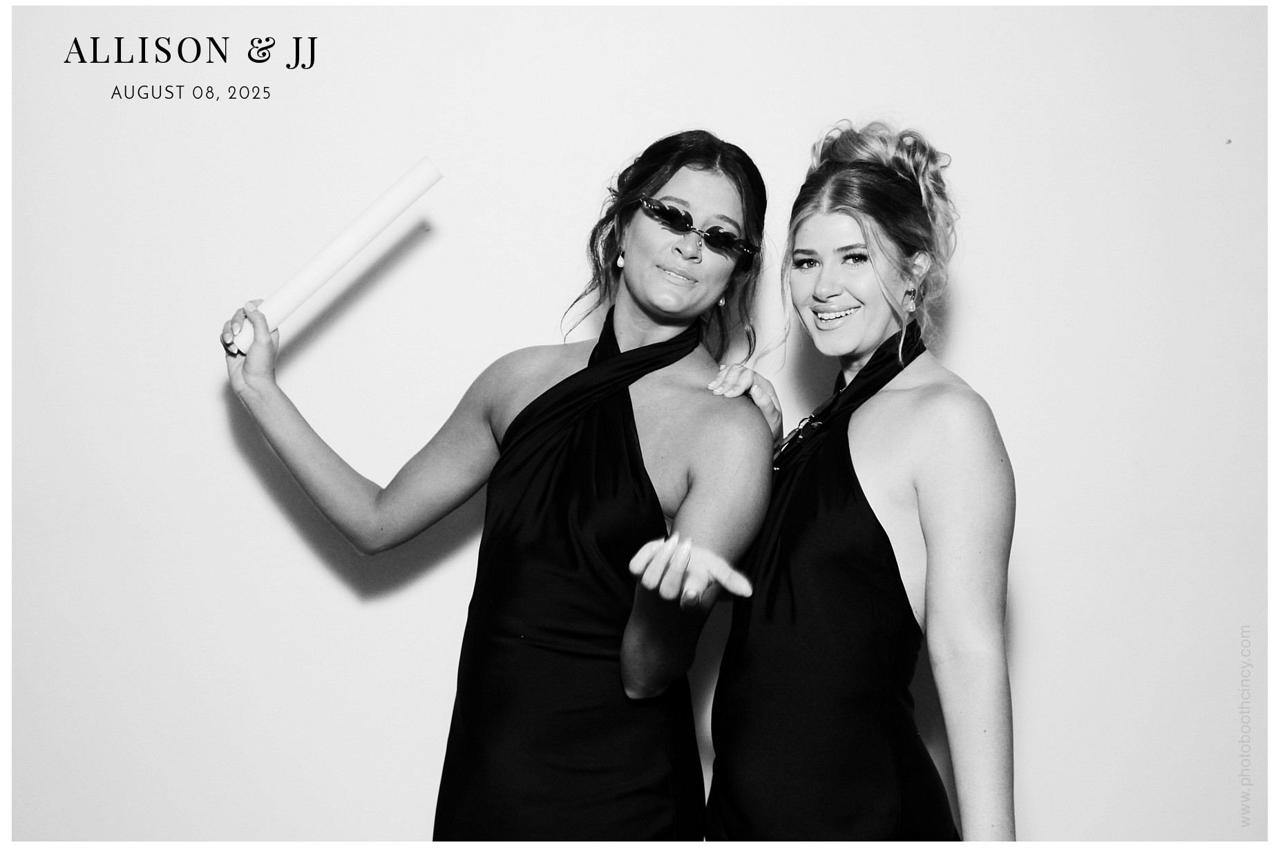 Allison & JJ | View more photos from the event at gallery.photoboothcincy.com/u/PhotoBoothCincy/Allison-JJ