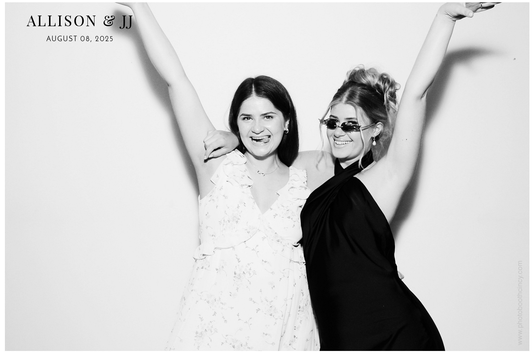 Allison & JJ | View more photos from the event at gallery.photoboothcincy.com/u/PhotoBoothCincy/Allison-JJ