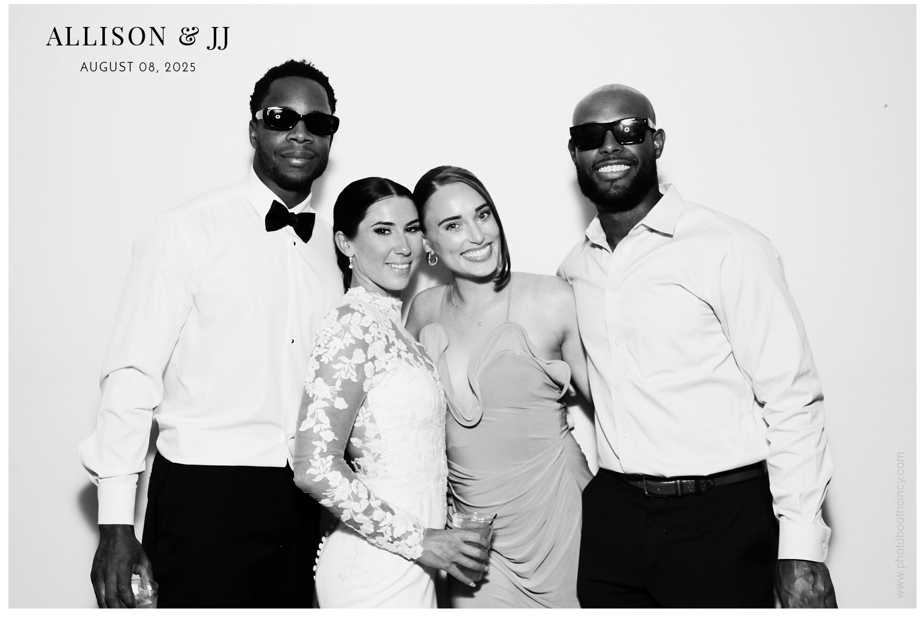 Allison & JJ | View more photos from the event at gallery.photoboothcincy.com/u/PhotoBoothCincy/Allison-JJ