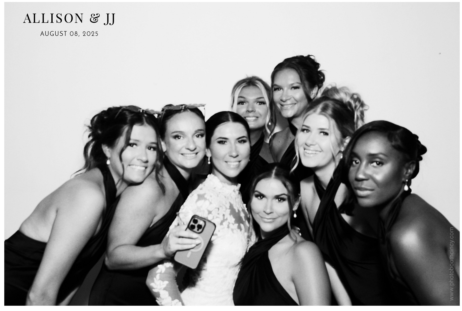 Allison & JJ | View more photos from the event at gallery.photoboothcincy.com/u/PhotoBoothCincy/Allison-JJ