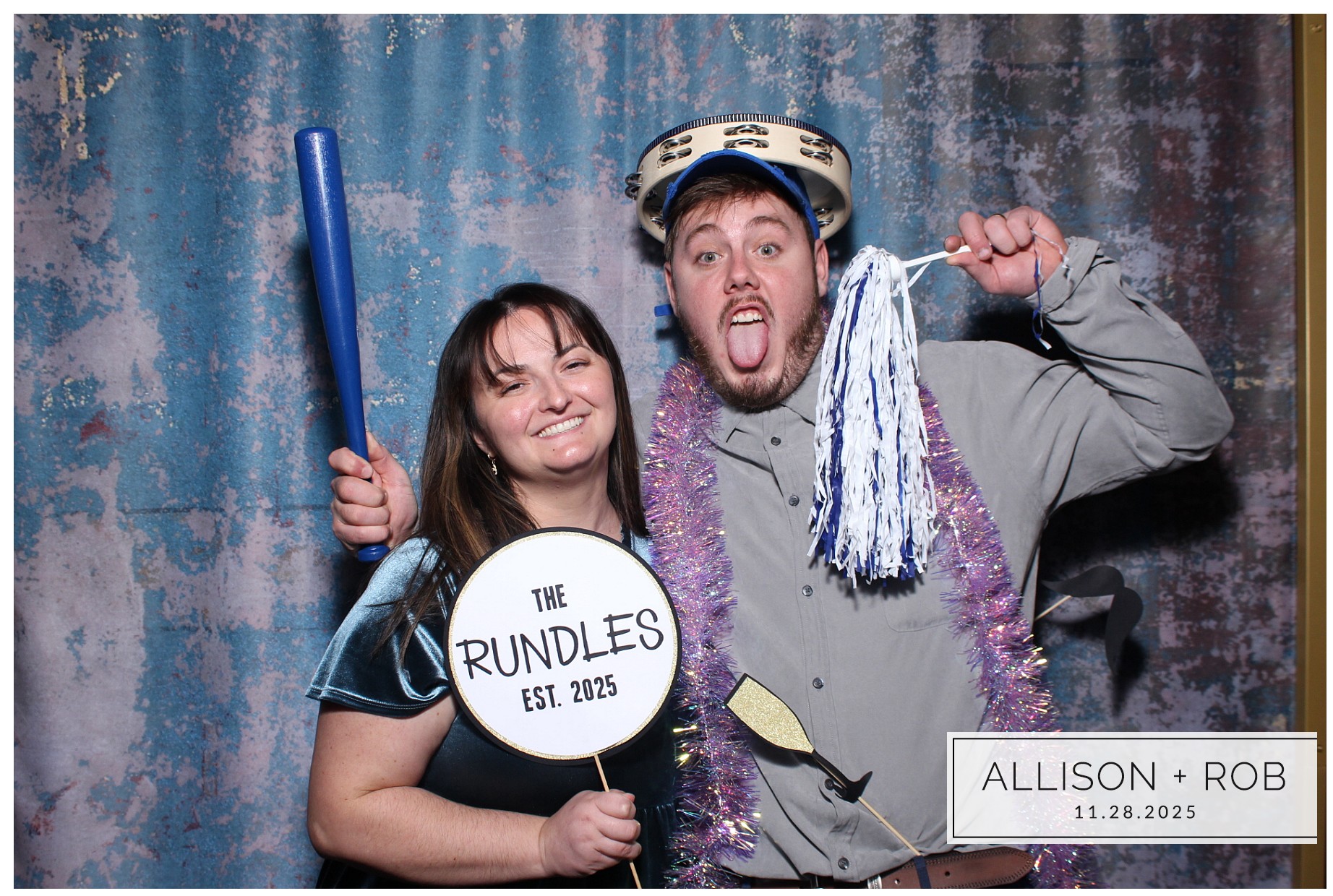 Allison + Rob | View more photos from the event at gallery.photoboothcincy.com/u/PhotoBoothCincy/Allison-Rob