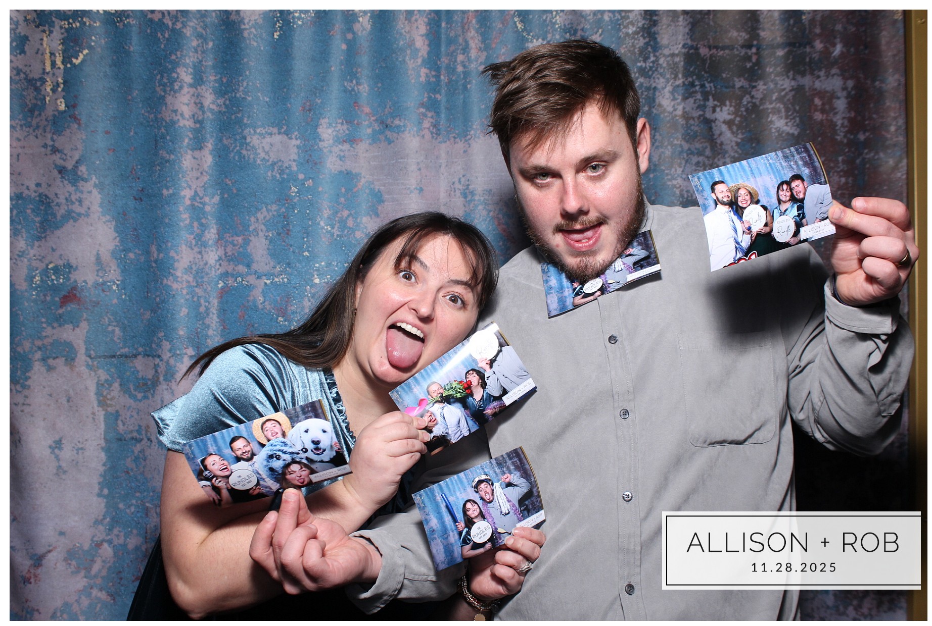 Allison + Rob | View more photos from the event at gallery.photoboothcincy.com/u/PhotoBoothCincy/Allison-Rob